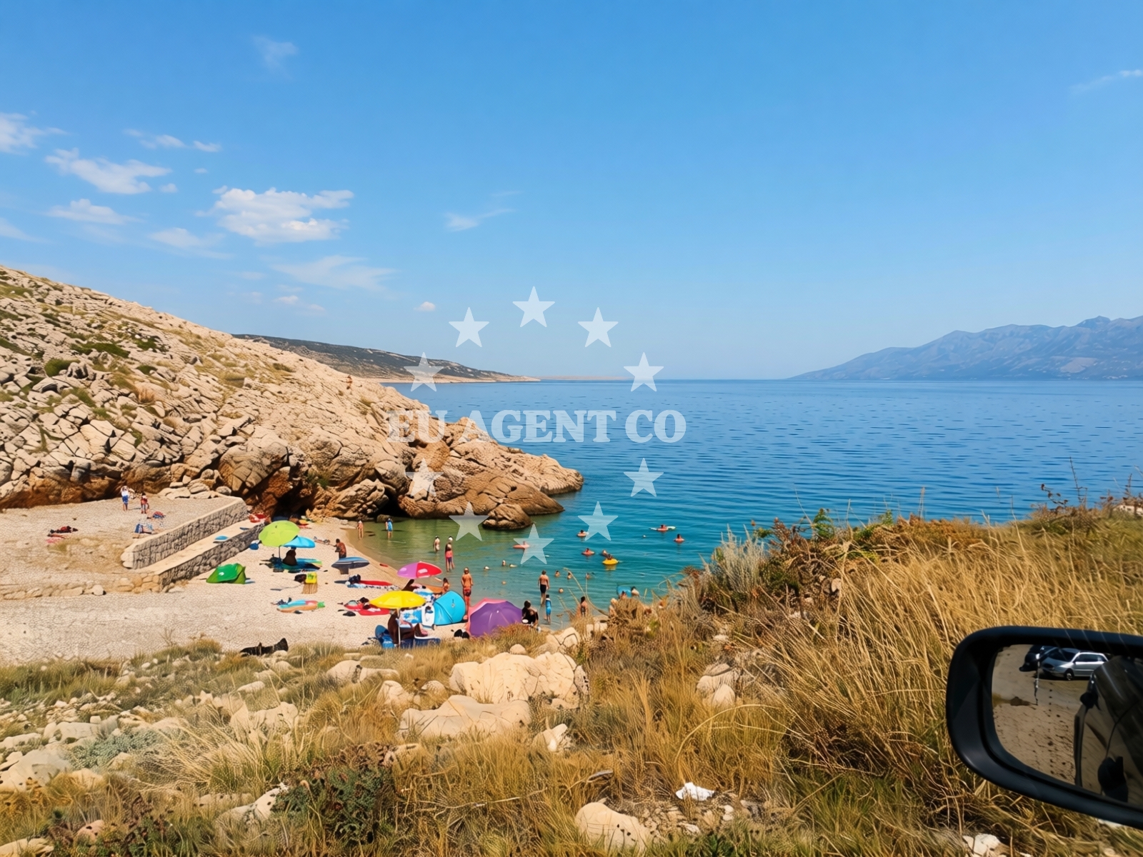 Additional view of Bokulja beach in Prva ulica, Slivnica