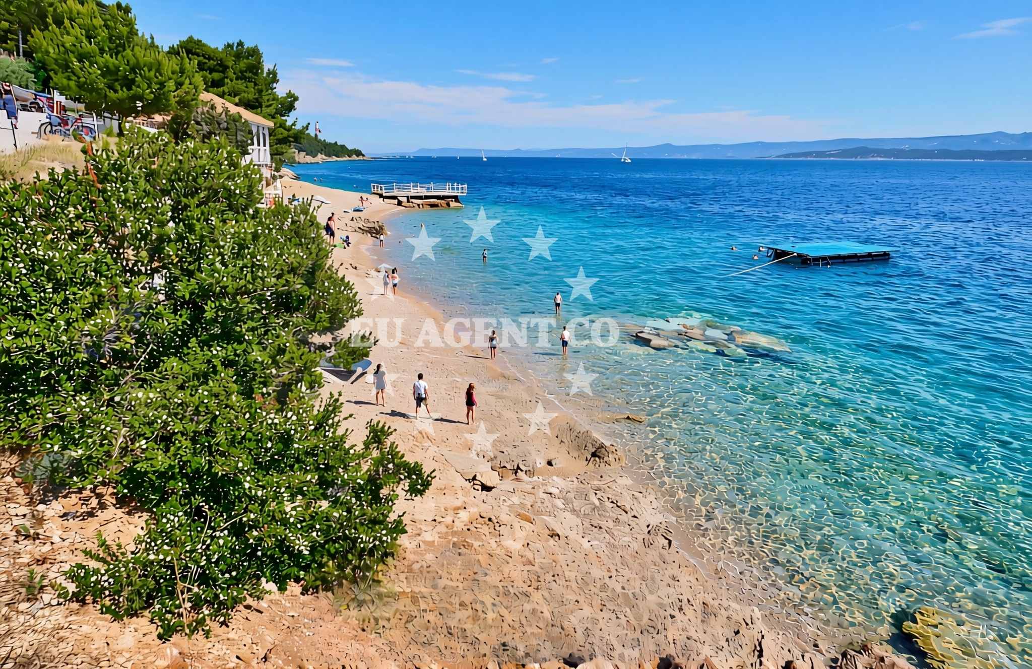 Additional view of Bol (Brač): beaches and coves (14) in Bol (Brač)