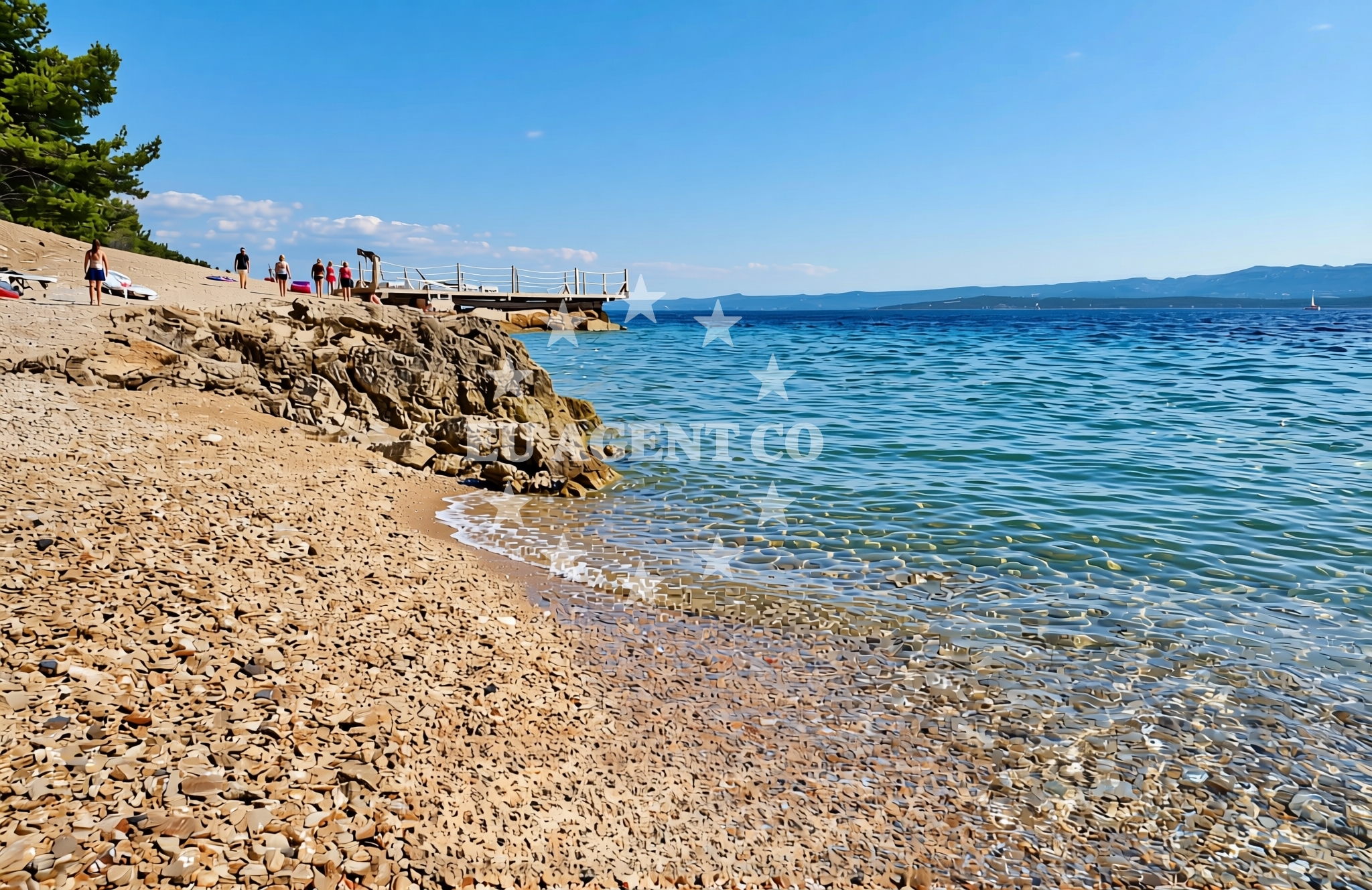 Additional view of Bol (Brač): beaches and coves (14) in Bol (Brač)