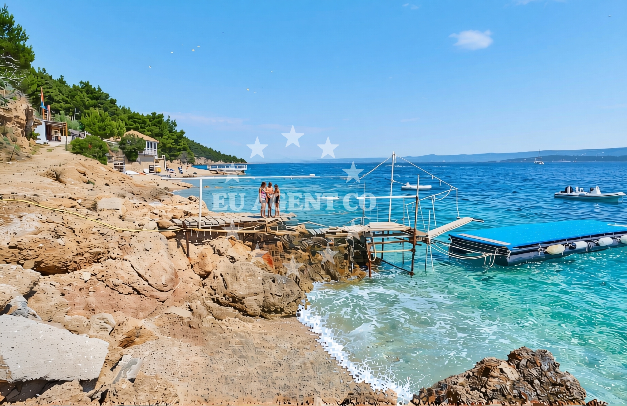 Additional view of Bol (Brač): beaches and coves (14) in Bol (Brač)