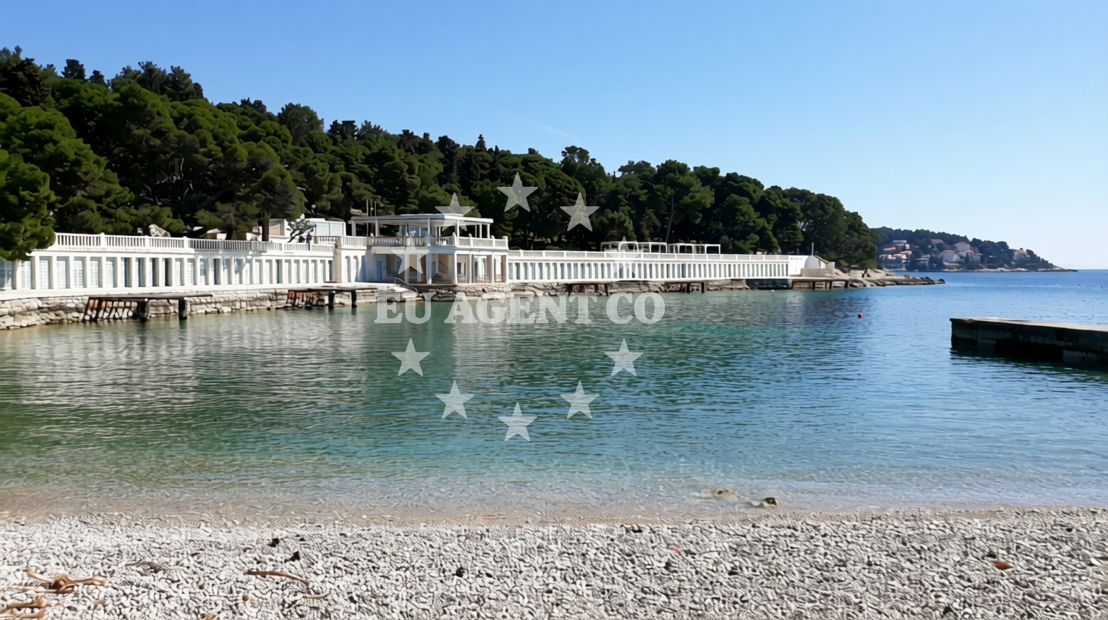 Additional view of Bonj beach in Sonje Bučan Domančić, Hvar