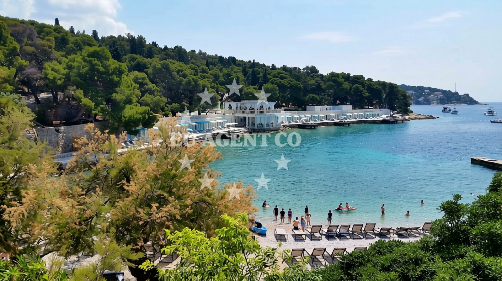 Additional view of Bonj beach in Sonje Bučan Domančić, Hvar