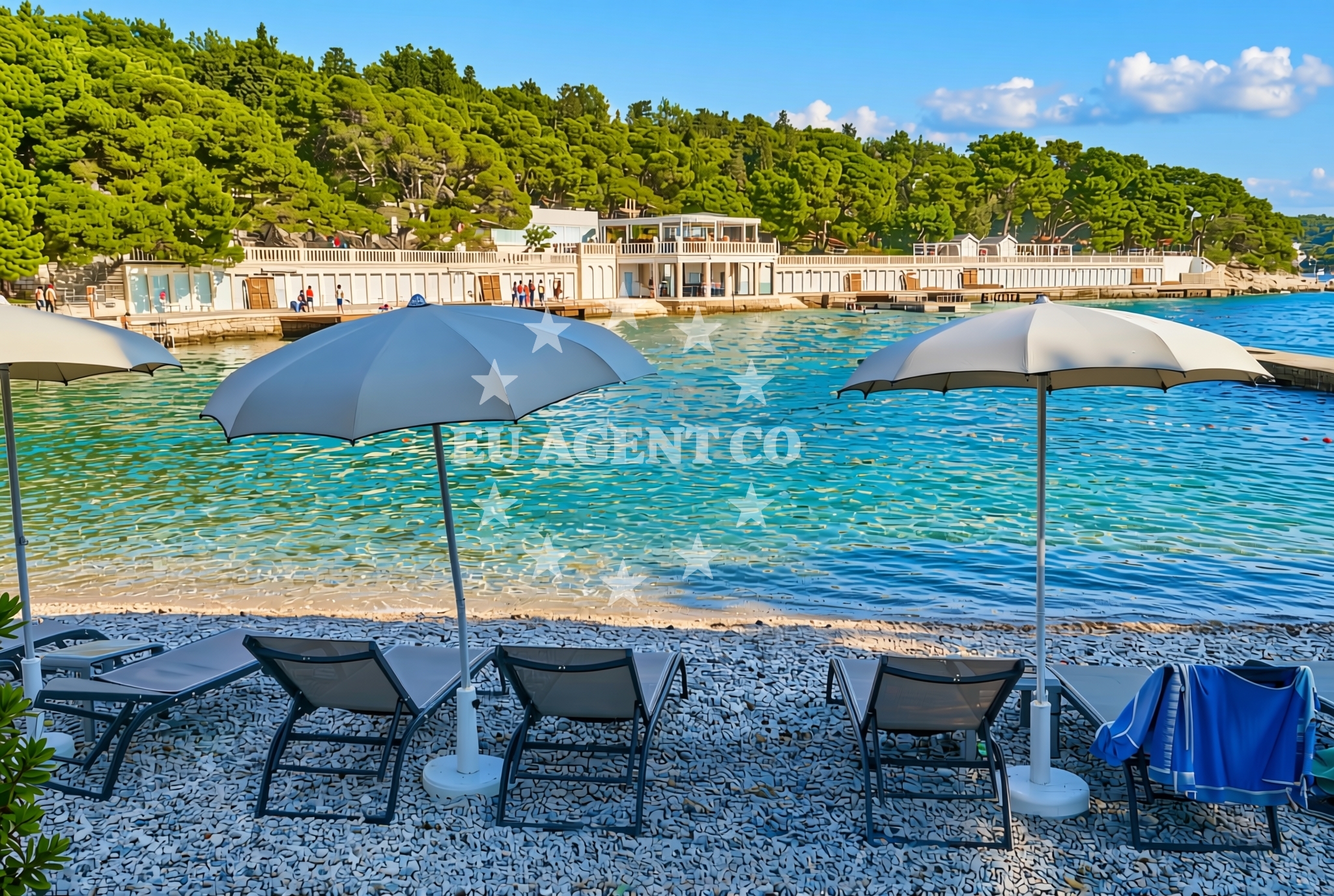 Additional view of Bonj beach in Sonje Bučan Domančić, Hvar