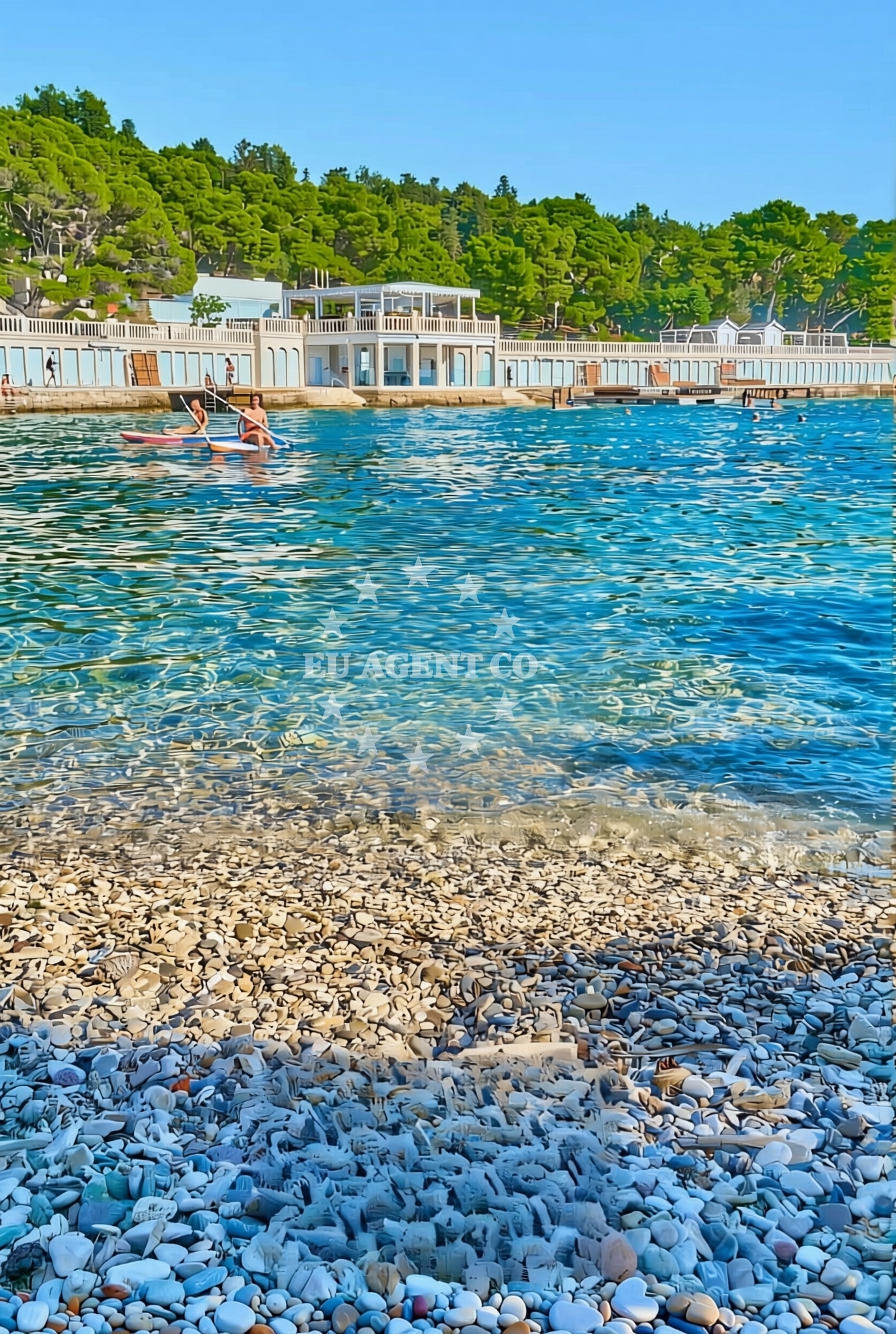 Additional view of Bonj beach in Sonje Bučan Domančić, Hvar