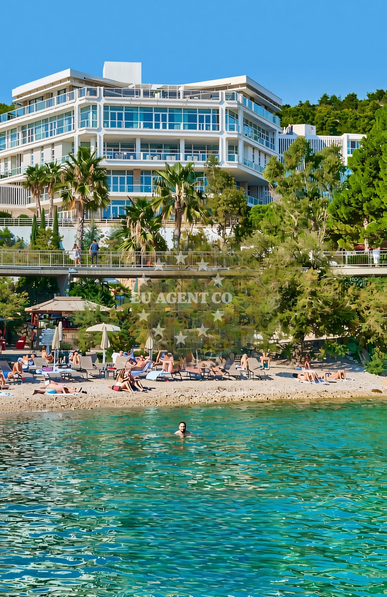 Additional view of Bonj beach in Sonje Bučan Domančić, Hvar