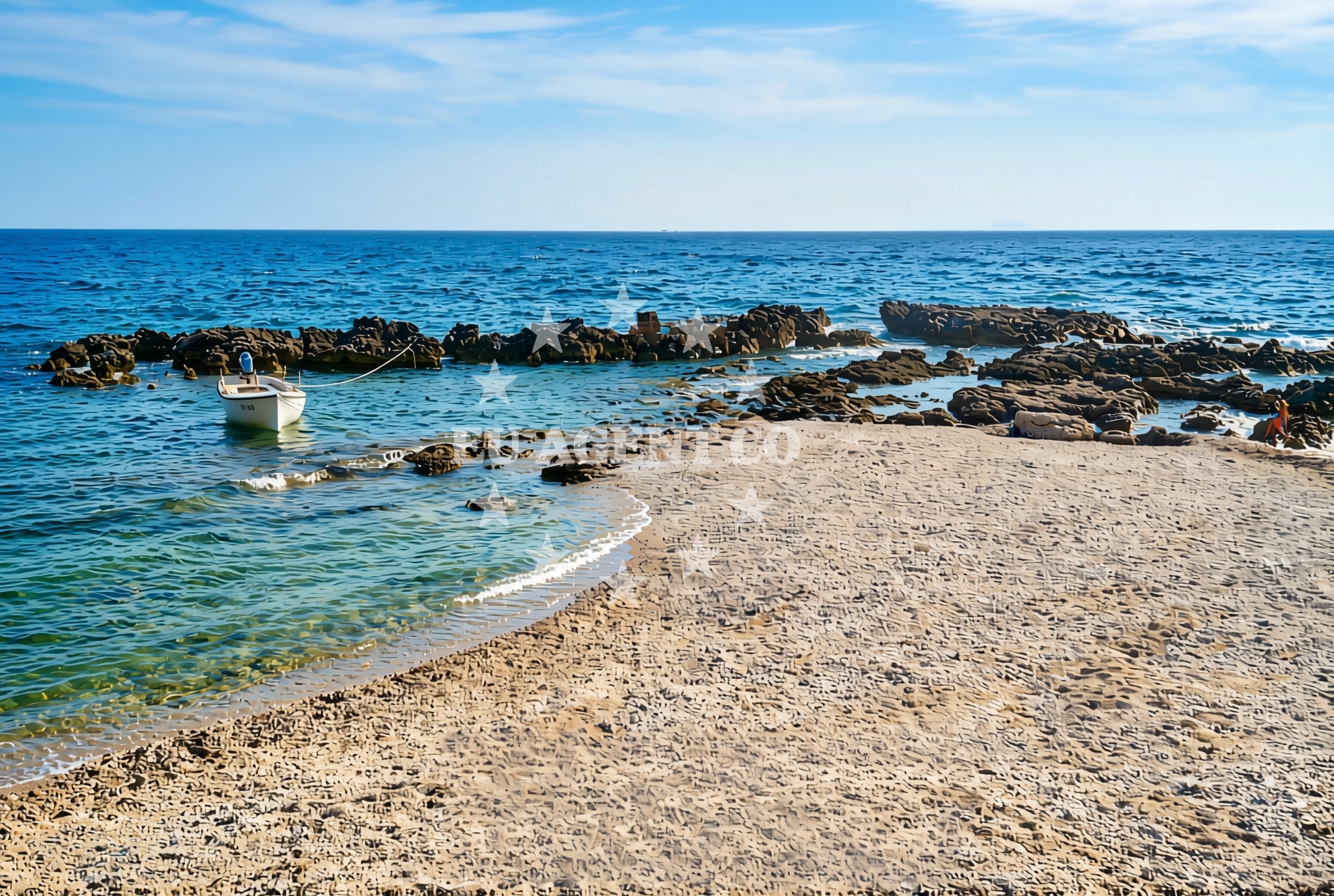 Additional view of Borak II beach in Dingač-Potočine, Potomje