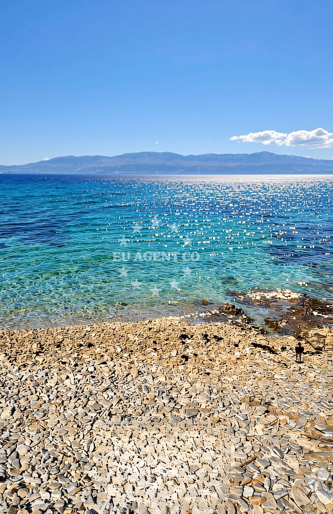 Additional view of Borak zapad, Sutivan (Brač) Beach in Borak zapad