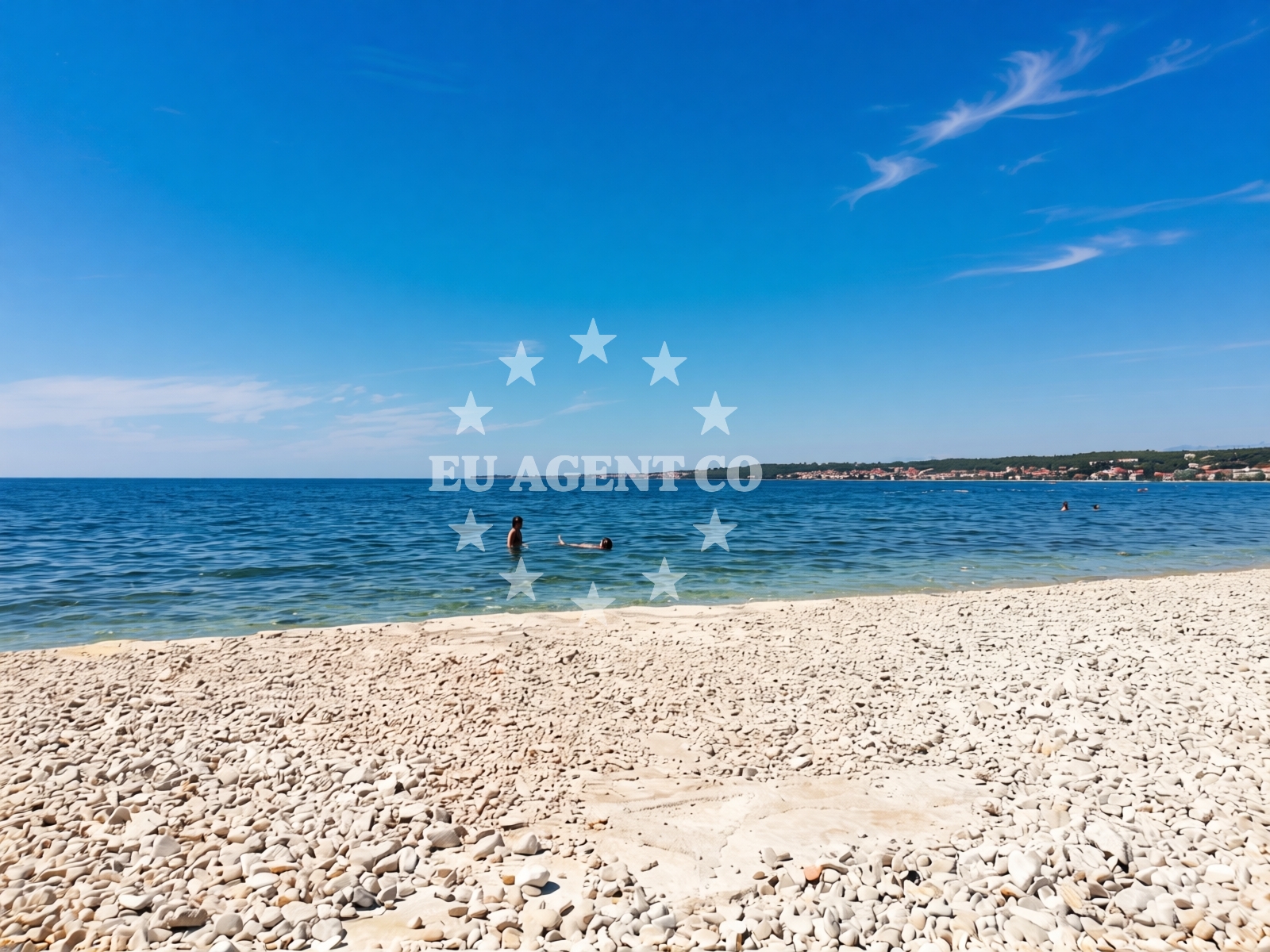 Overview of Borik beach in Ulica Julija Klovića 73 1st floor, Zadar