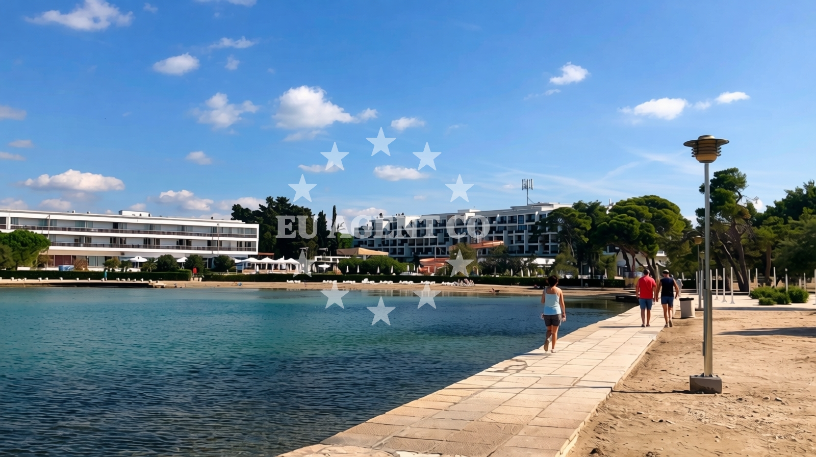 Additional view of Borik sandy beach in 34a Ulica Antuna Gustava Matoša, Zadar