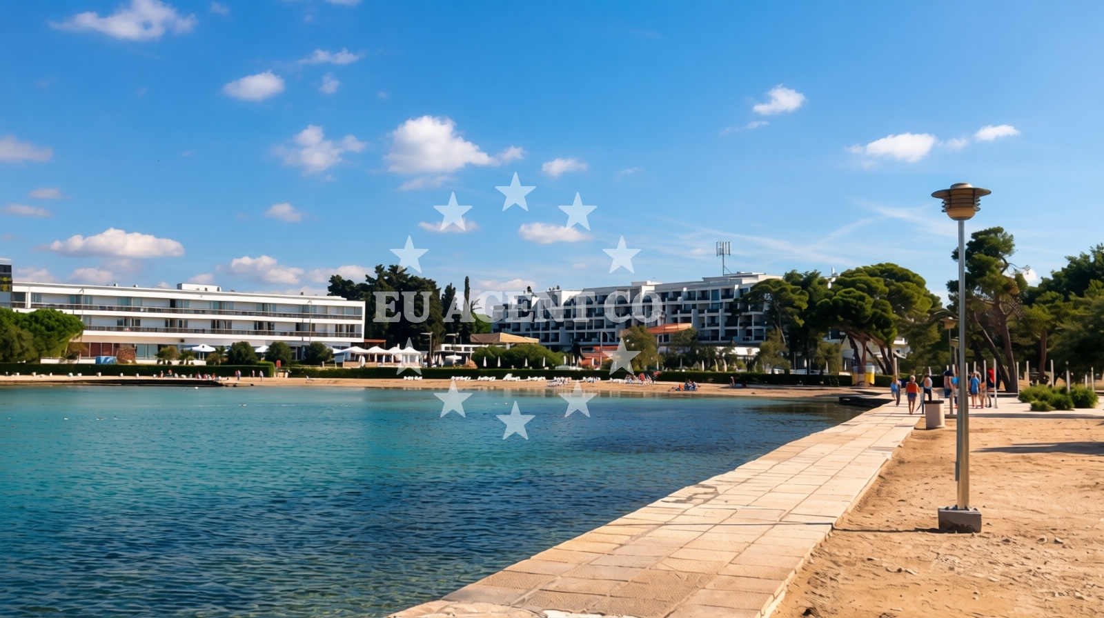 Additional view of Borik sandy beach in 34a Ulica Antuna Gustava Matoša, Zadar