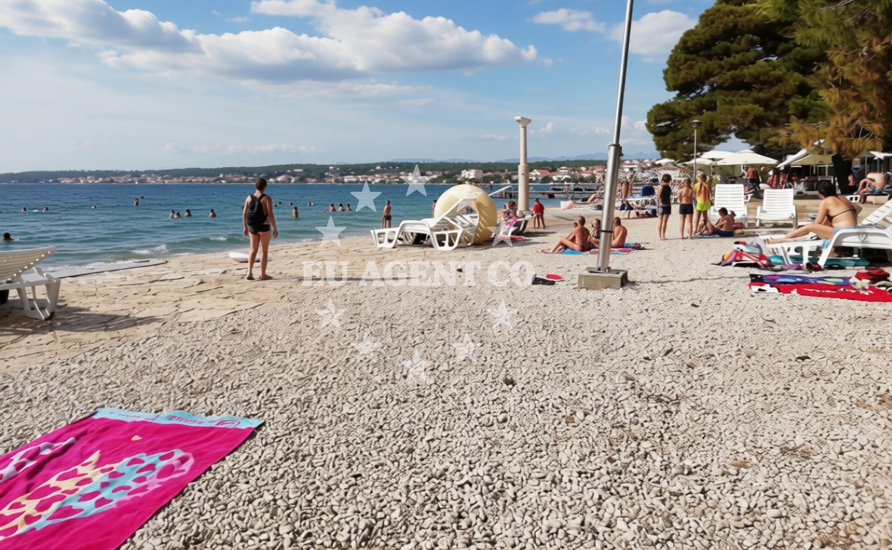 Additional view of Borik sandy beach in 34a Ulica Antuna Gustava Matoša, Zadar