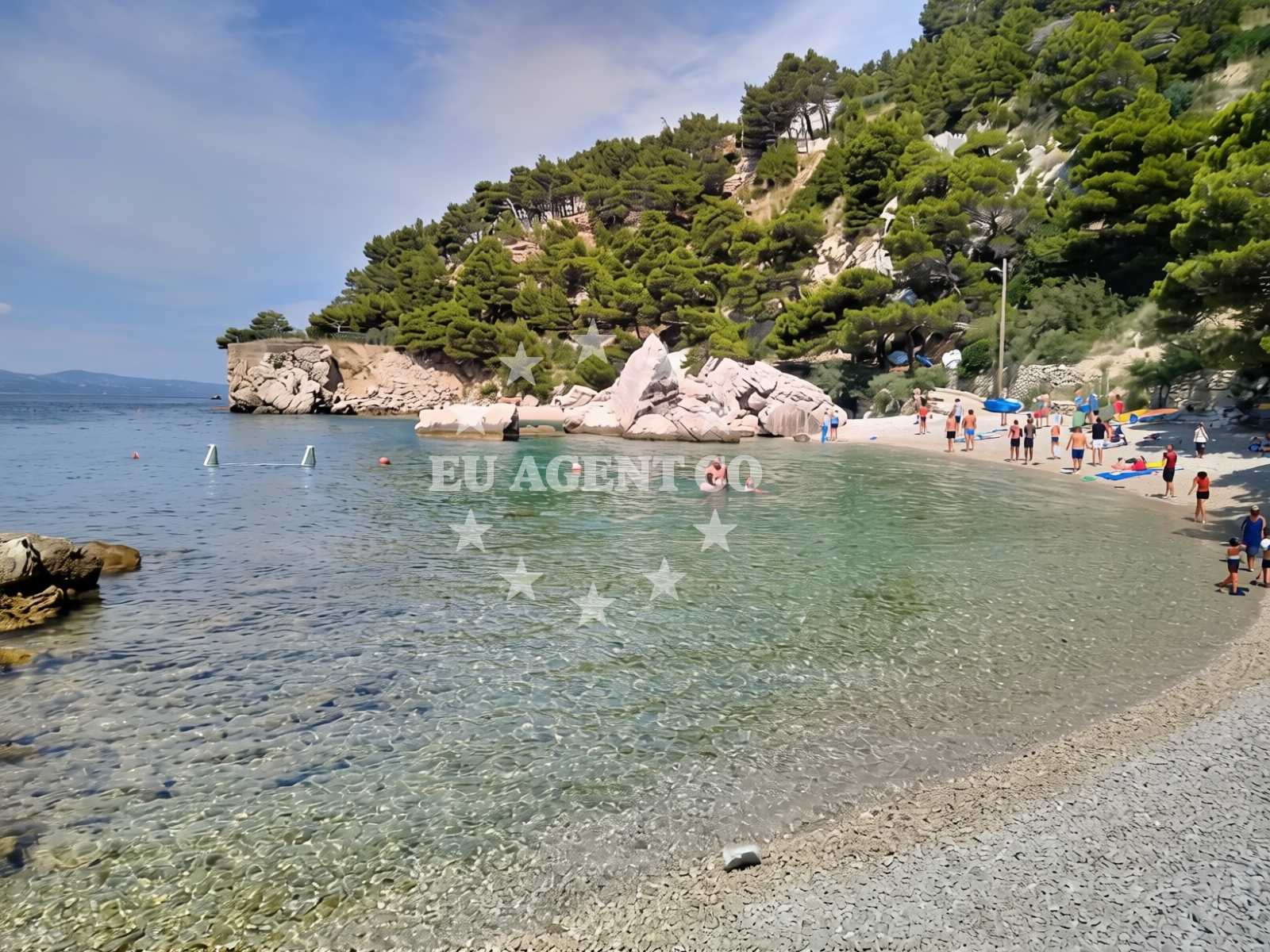 Additional view of Borka beach in Put Borka 20, Marusici