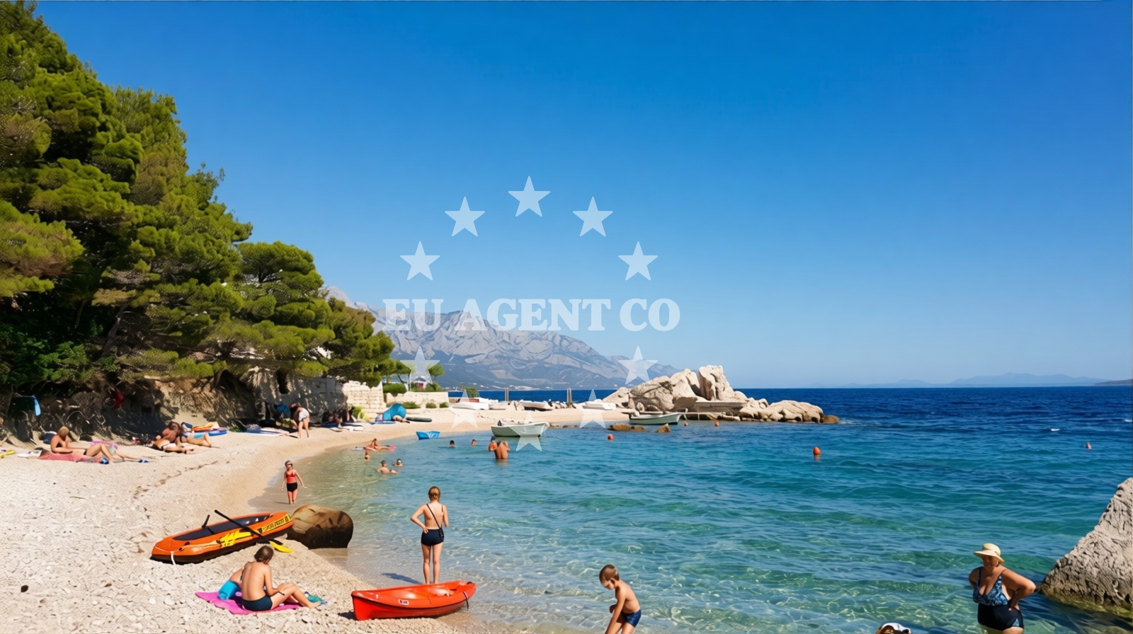 Additional view of Borka beach in Put Borka 20, Marusici