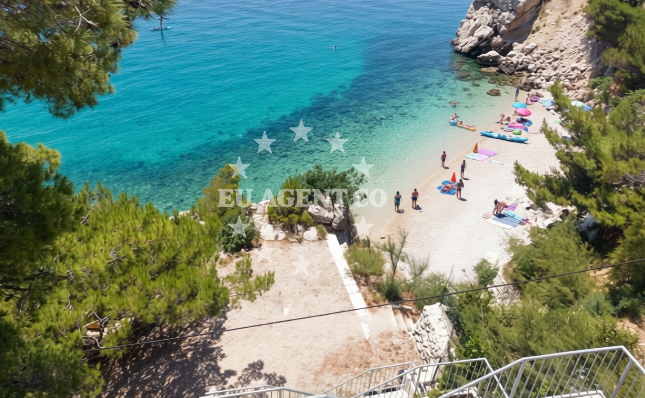 Additional view of Borka beach in Put Borka 20, Marusici