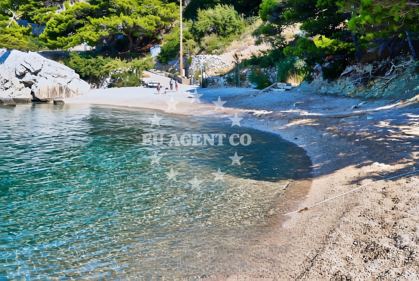 Additional view of Borka beach in Put Borka 20, Marusici