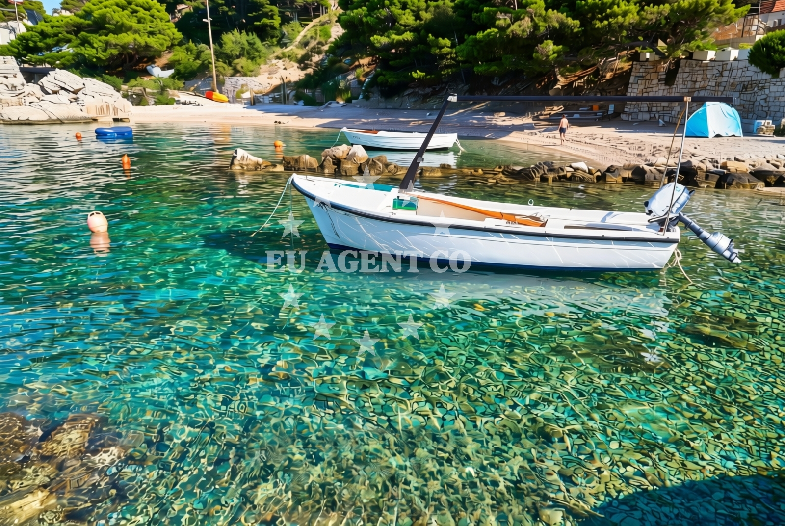 Additional view of Borka beach in Put Borka 20, Marusici