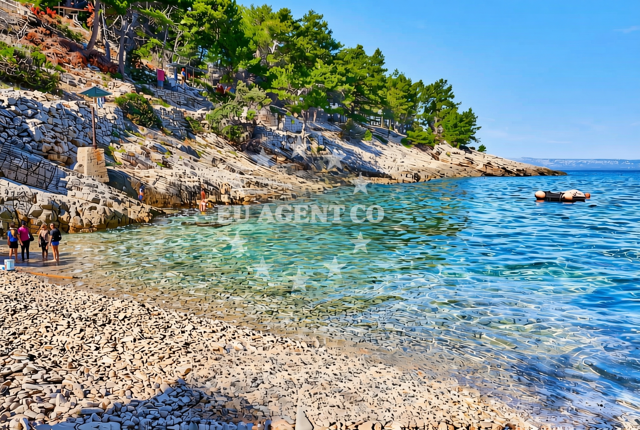 Additional view of Borova, Blato (Korčula) Beach in Borova