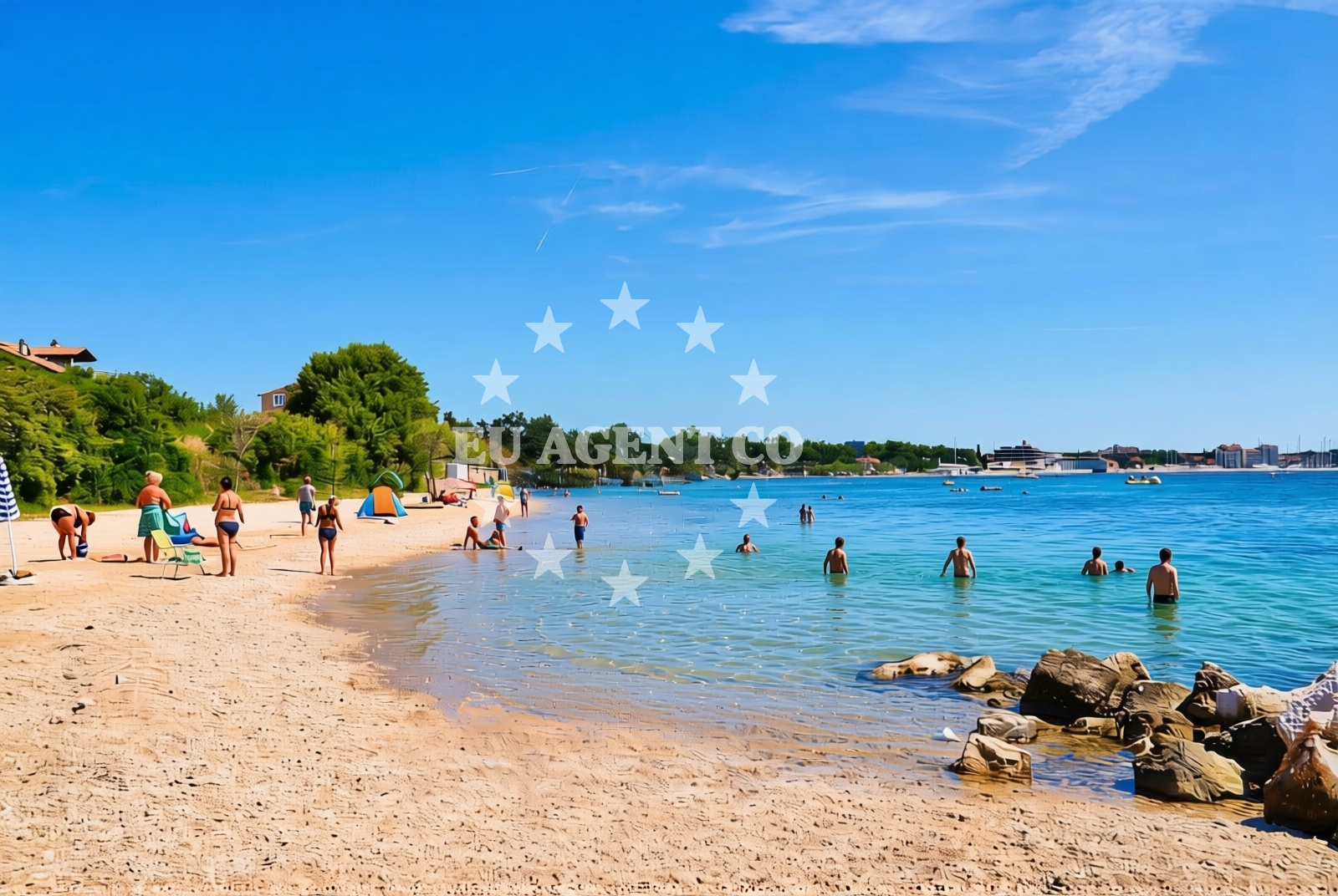 Additional view of Bosana beach II in 40 Zadarska ulica, Biograd na Moru