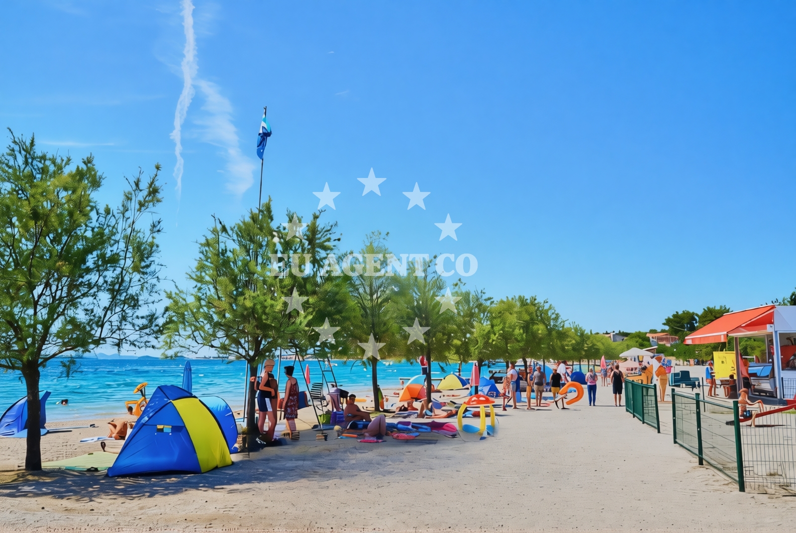 Additional view of Bosana beach II in 40 Zadarska ulica, Biograd na Moru