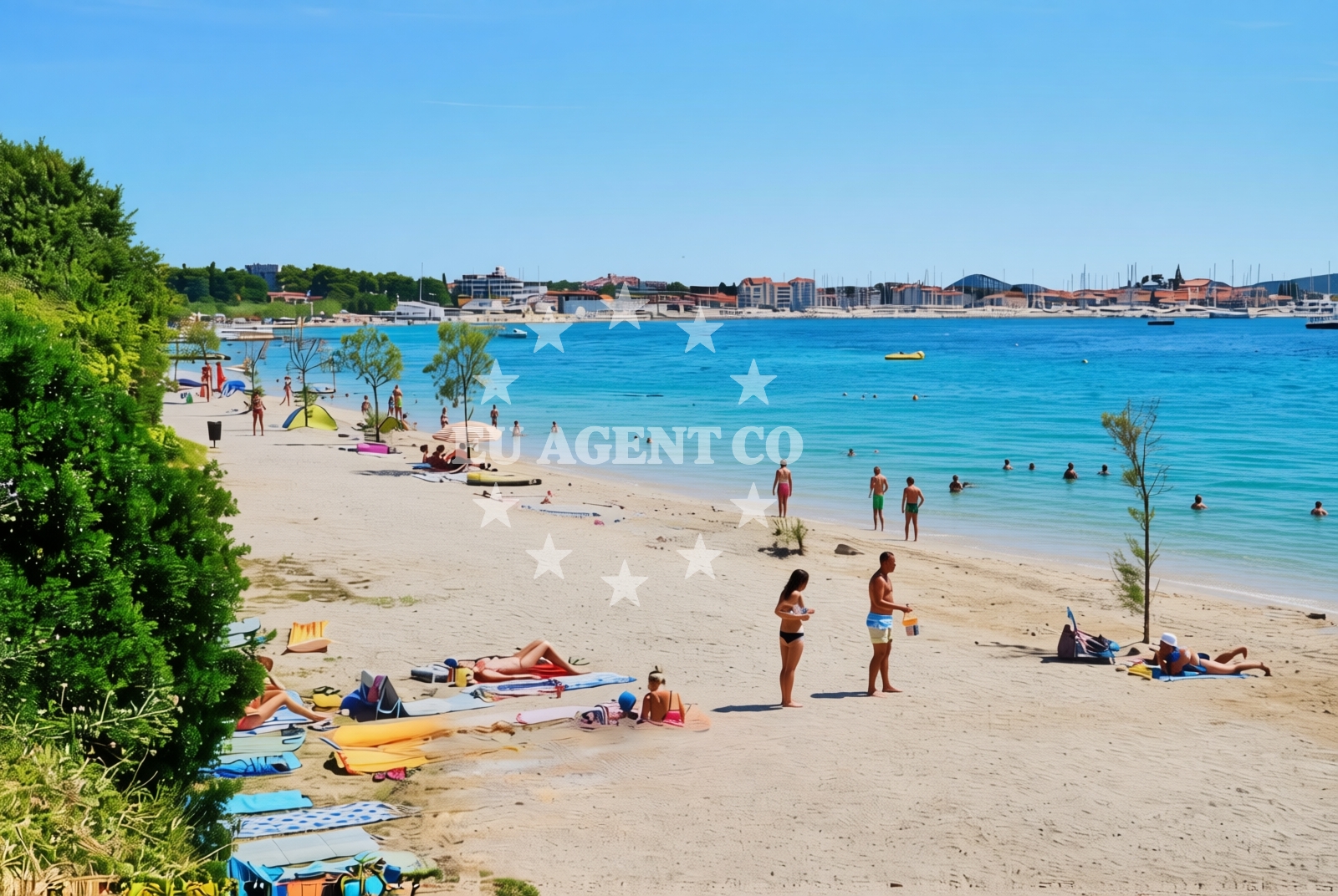 Additional view of Bosana beach II in 40 Zadarska ulica, Biograd na Moru
