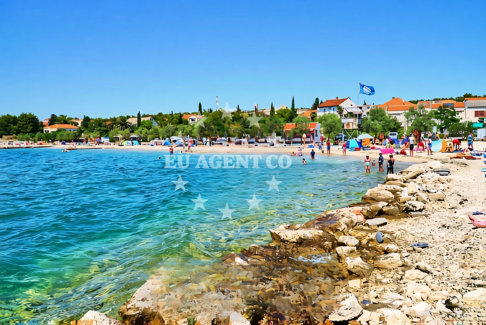 Additional view of Bosana beach II in 40 Zadarska ulica, Biograd na Moru