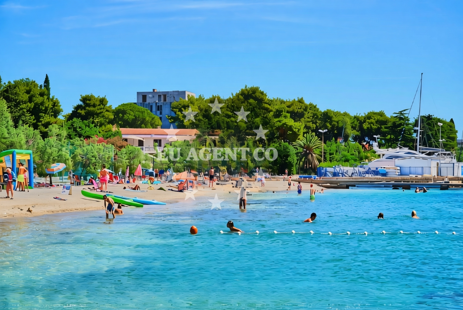 Additional view of Bosana beach II in 40 Zadarska ulica, Biograd na Moru