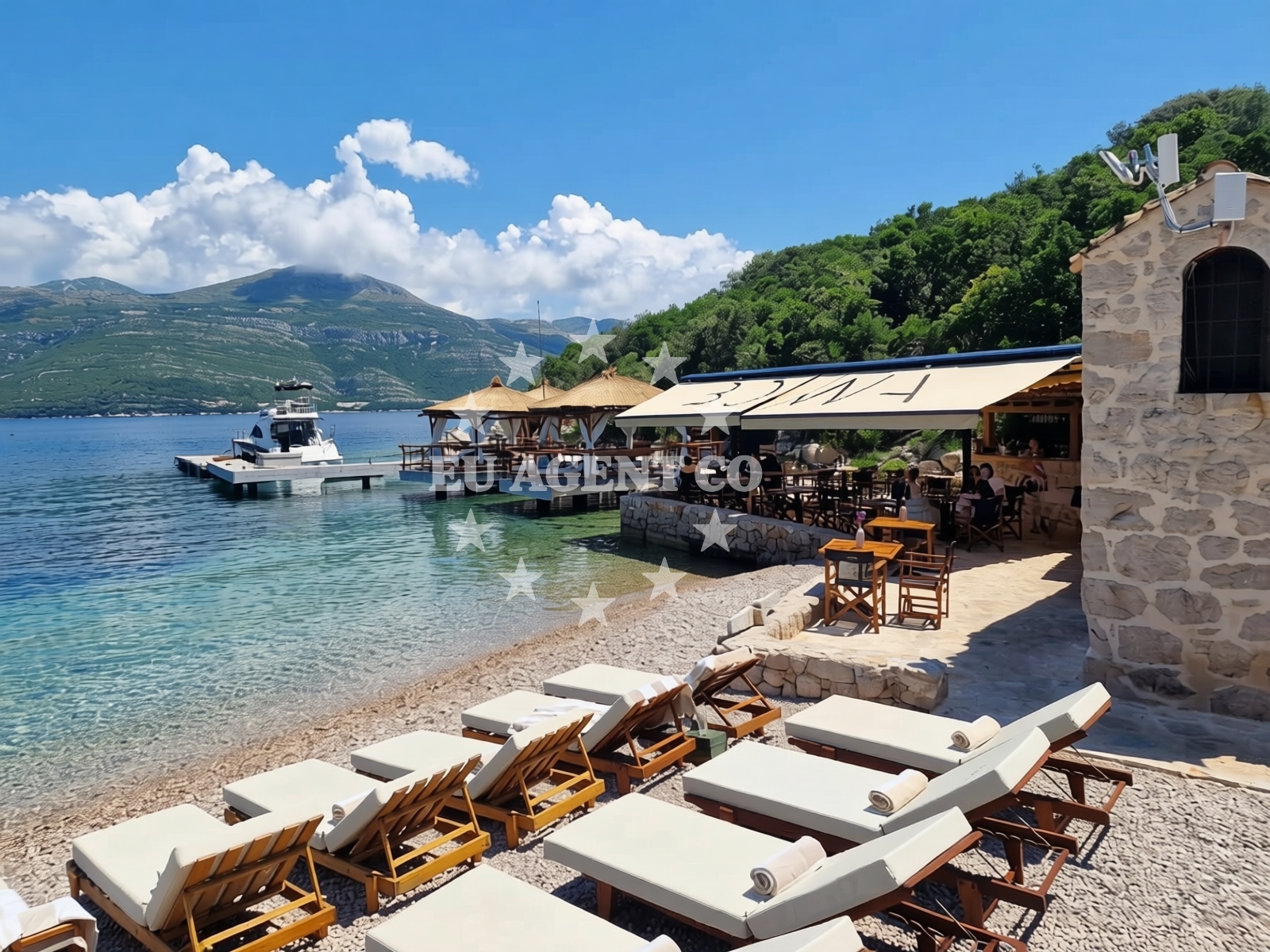 Overview of Bowa Beach in Ulica br. 13, 1D, Suđurađ