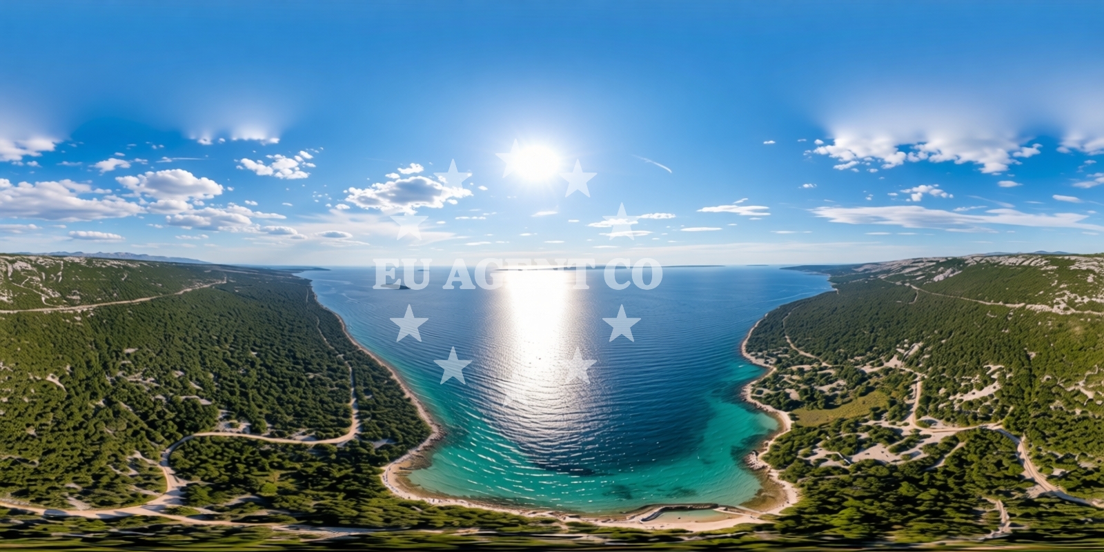 Additional view of Boyani beach in Bošana, Pag