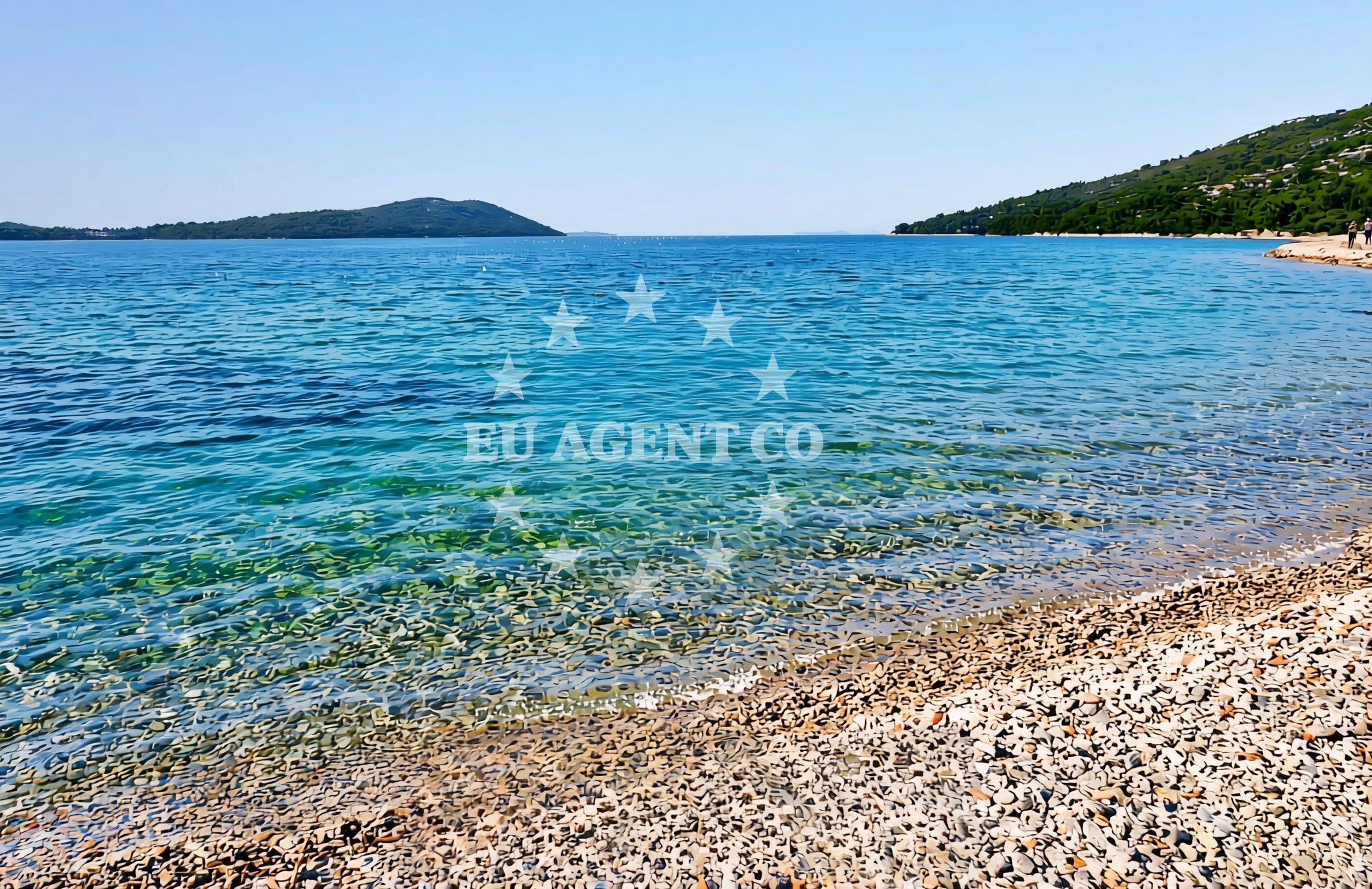 Shoreline and swimming area at Božava (Dugi otok): beaches and coves in Božava (Dugi otok)