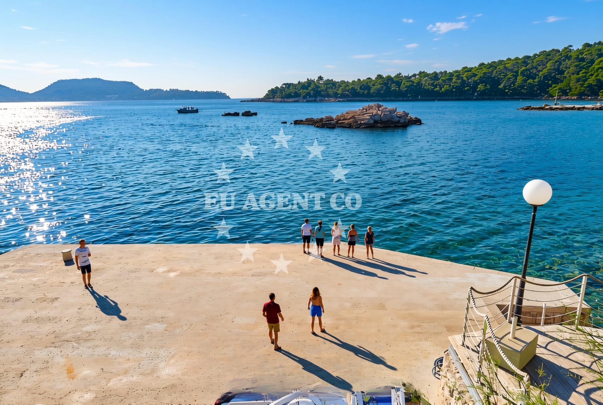 Additional view of Božica, Suđurađ (Šipan) Beach in Božica