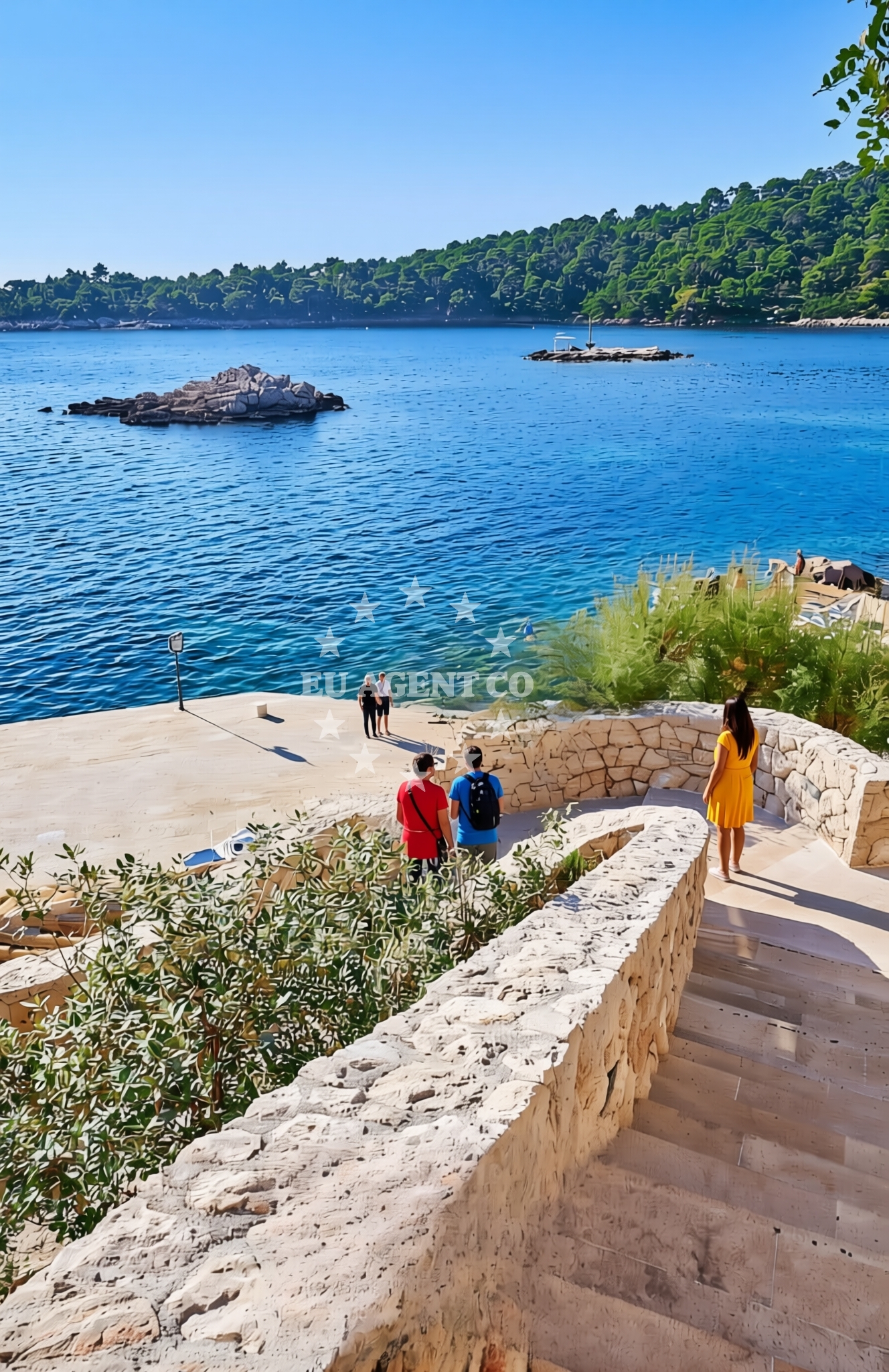 Additional view of Božica, Suđurađ (Šipan) Beach in Božica