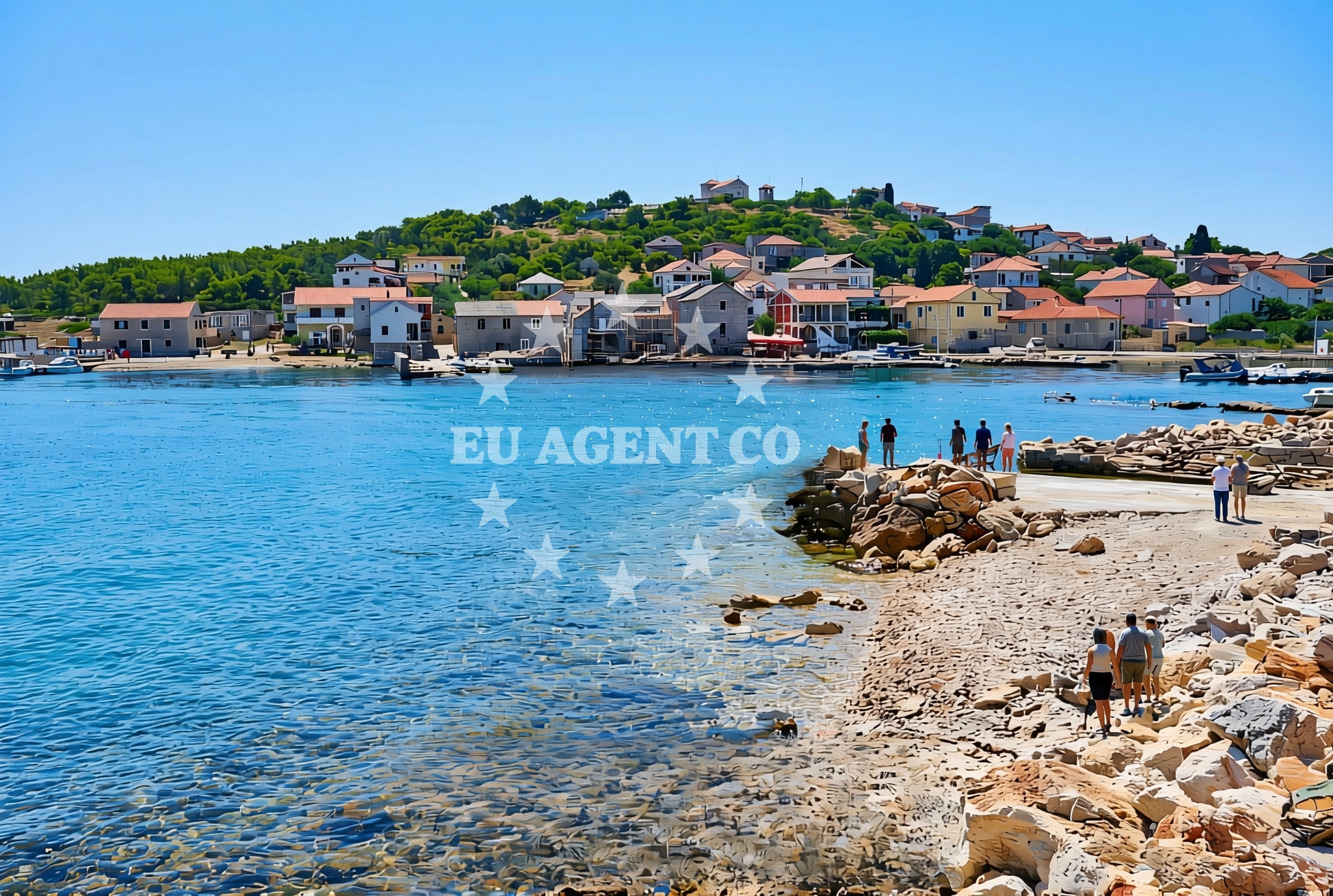 Additional view of Bracera, Vrgada (Vrgada) Beach in Bracera