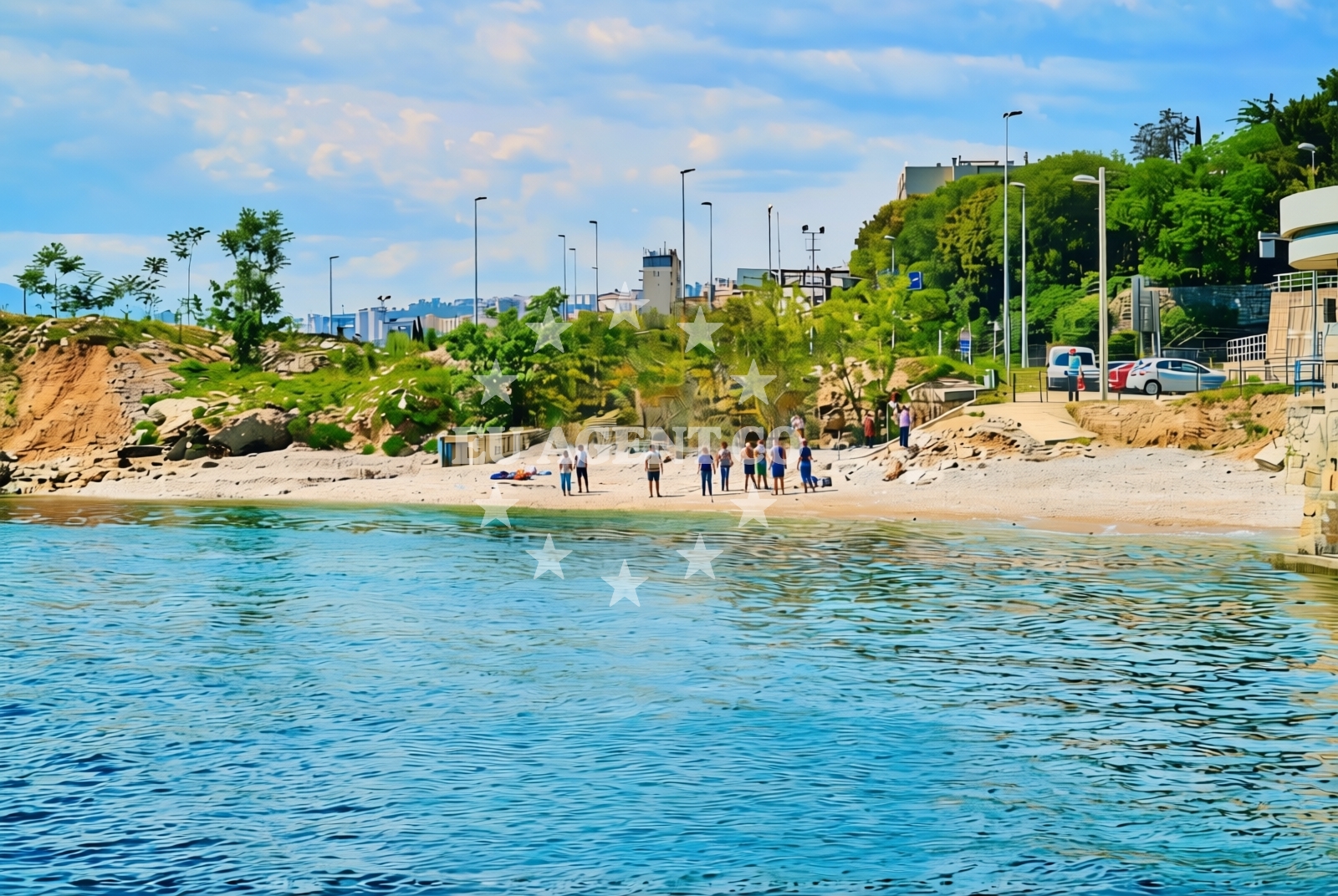Additional view of Brajdica Dog Beach in 22 Mihanovićeva ulica, Rijeka