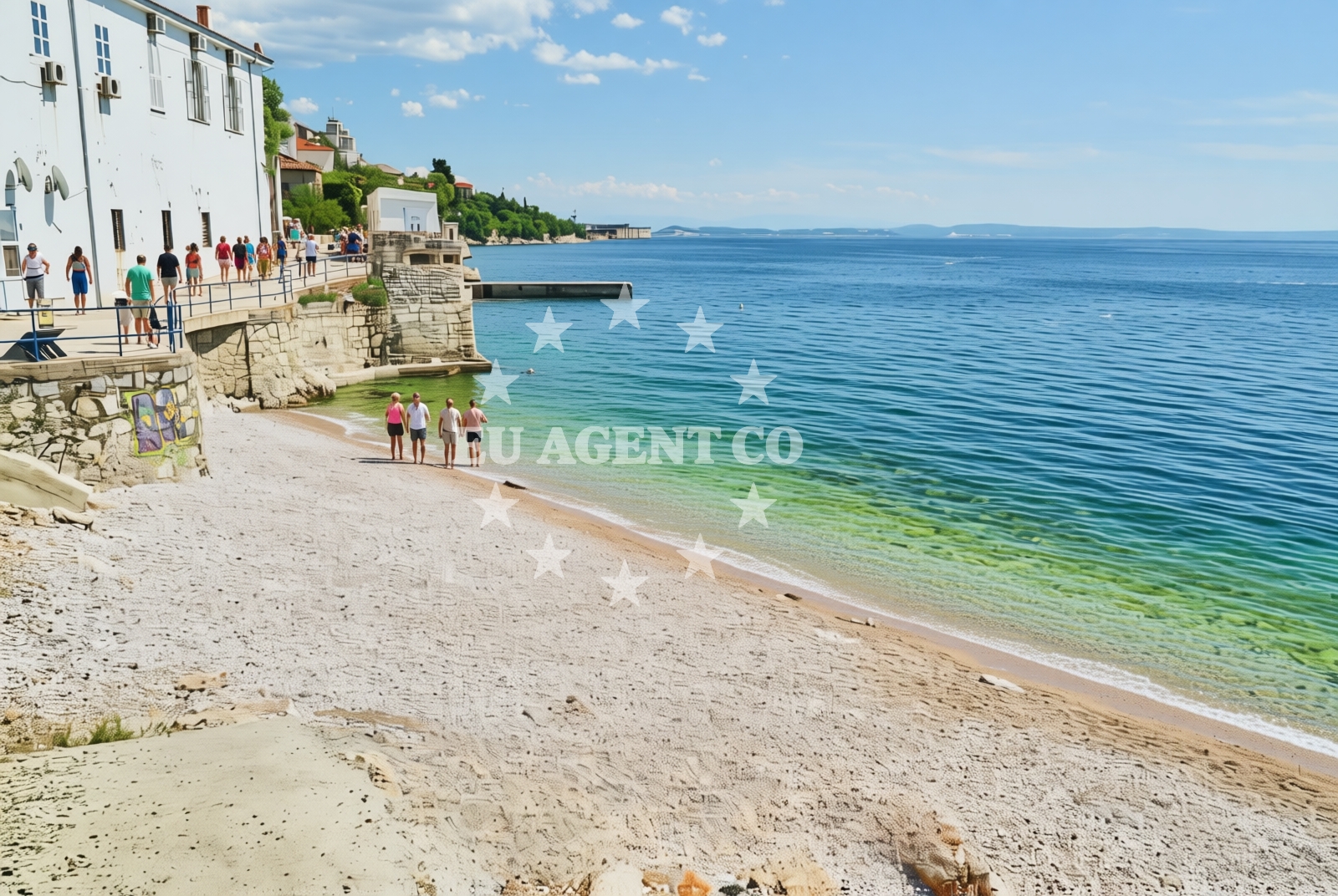 Additional view of Brajdica Dog Beach in 22 Mihanovićeva ulica, Rijeka