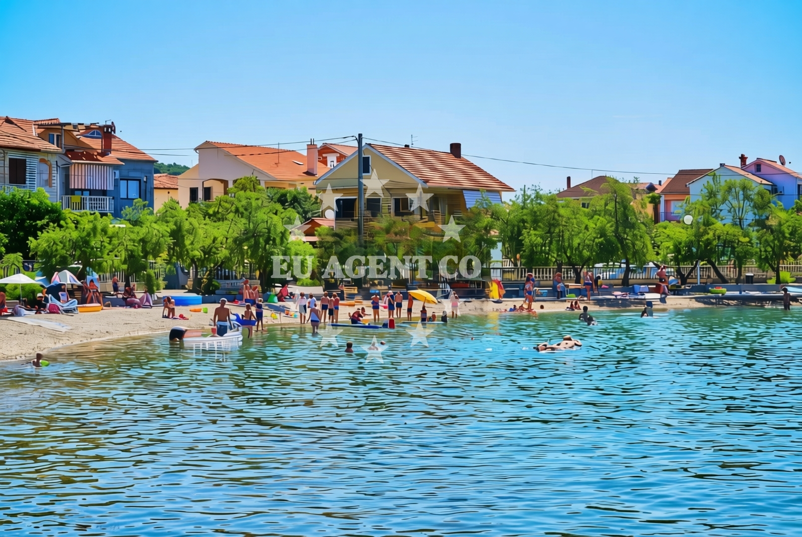 Additional view of Branimirova obala beach in Petra Zoranića 23, Bibinje
