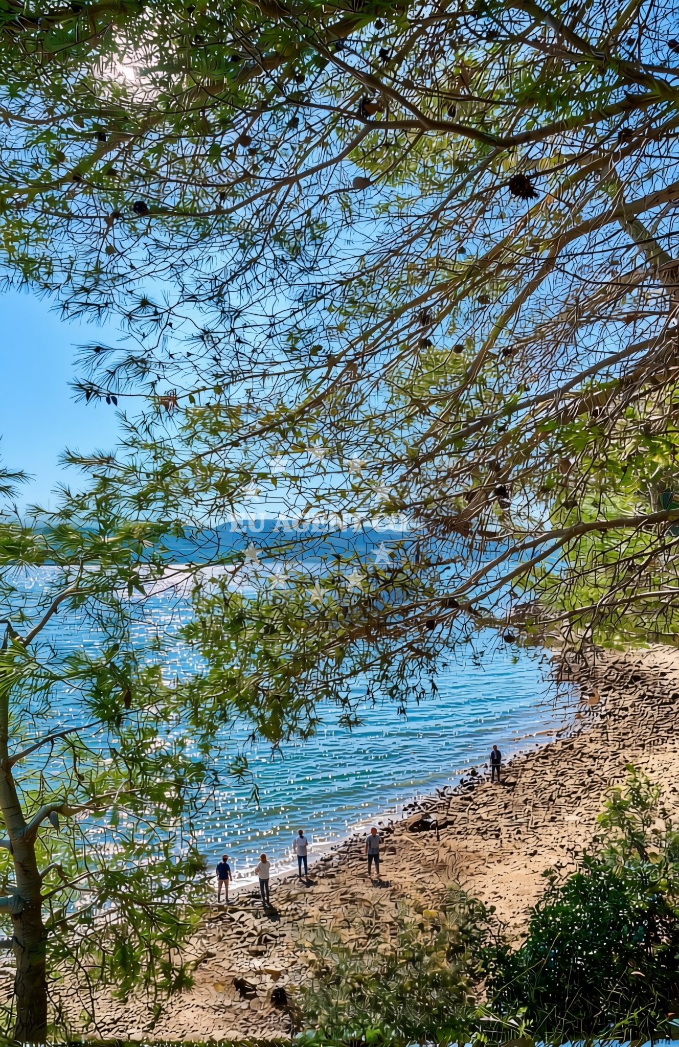 Additional view of Bratin sjever, Zverinac (Zverinac) Beach in Bratin sjever