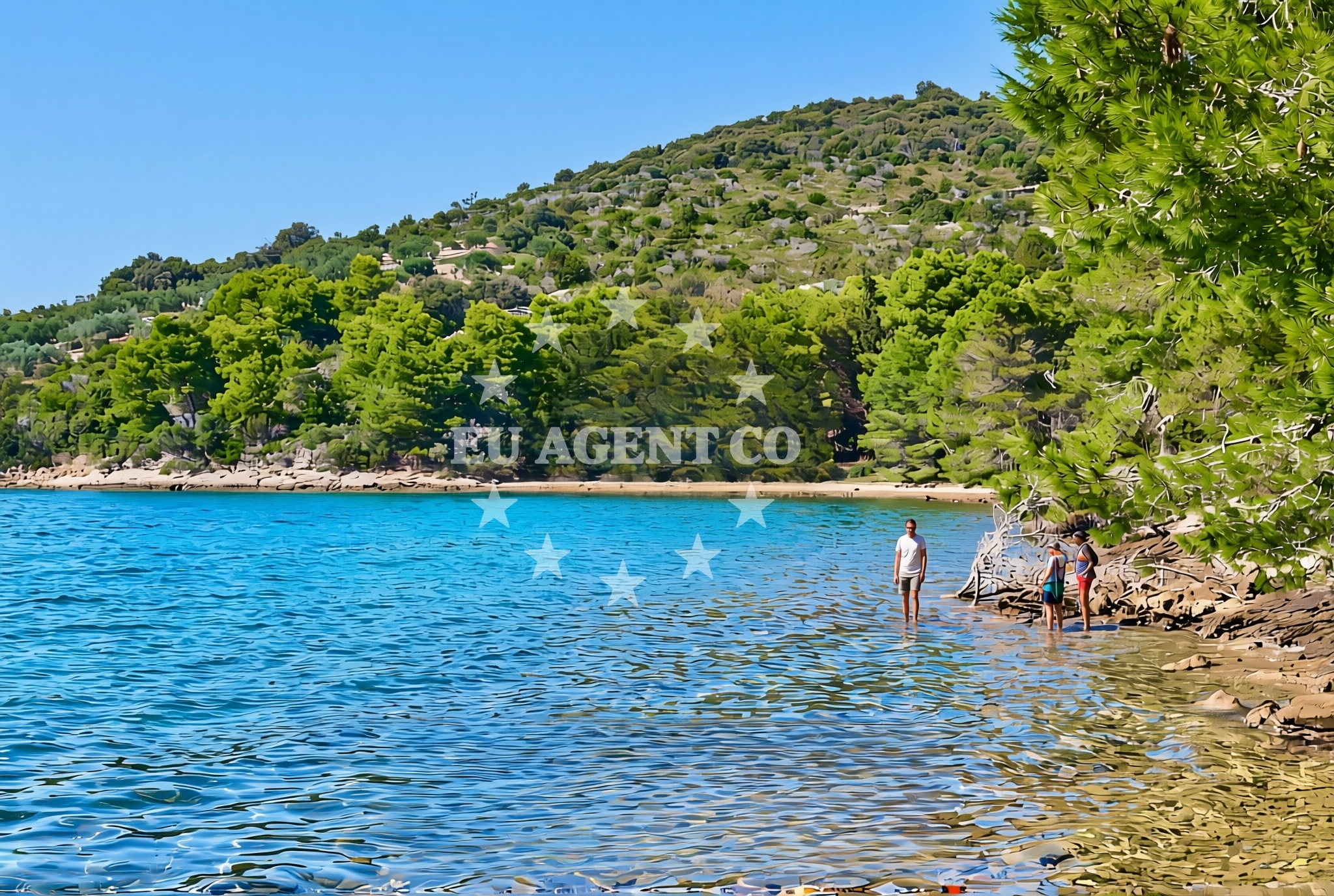 Additional view of Bratin sjever, Zverinac (Zverinac) Beach in Bratin sjever