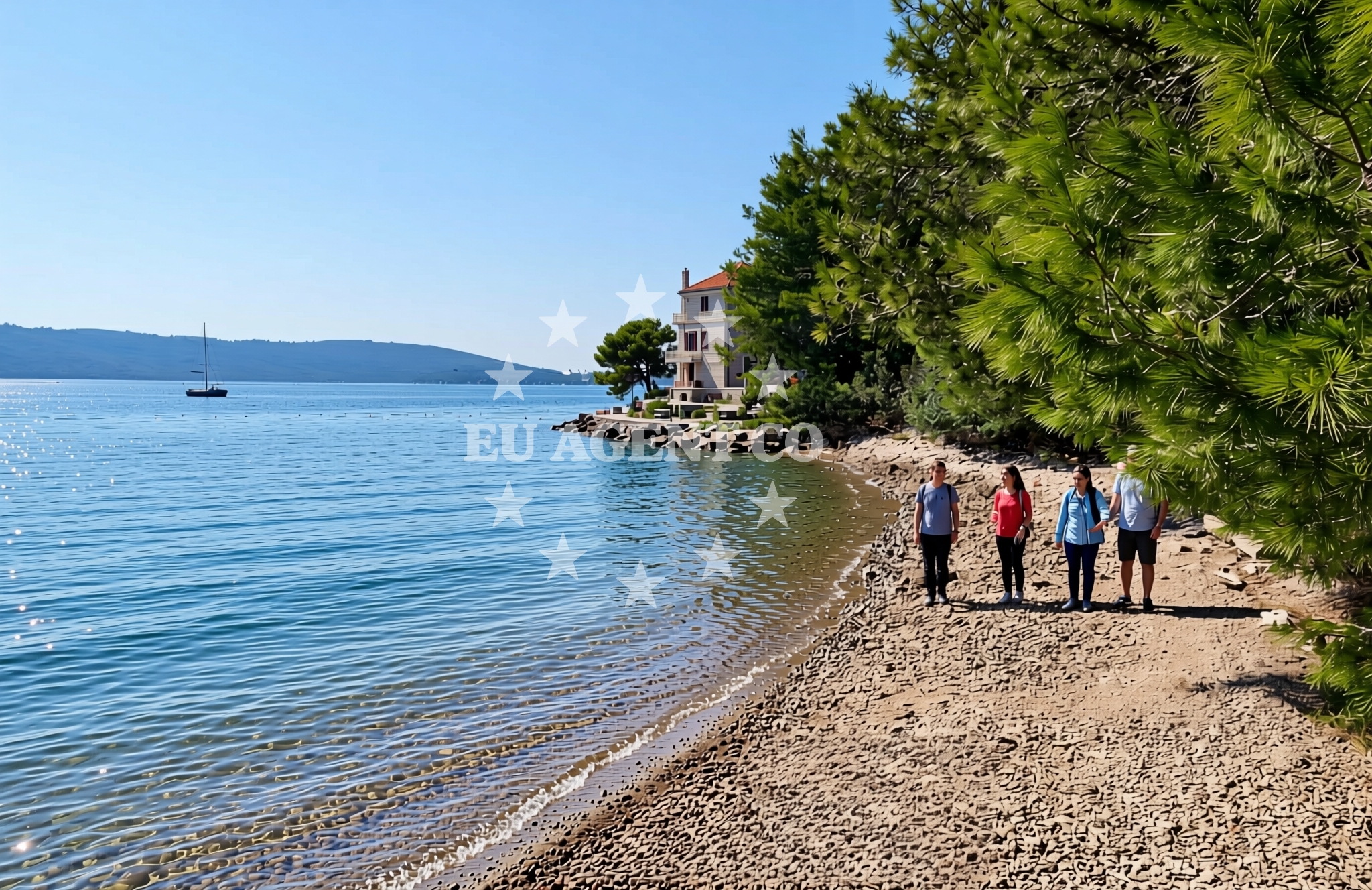Additional view of Bratin sjever, Zverinac (Zverinac) Beach in Bratin sjever