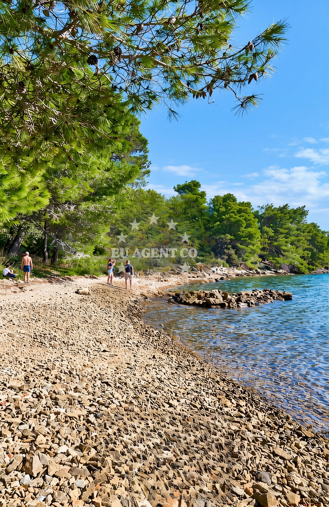Additional view of Bratin sjever, Zverinac (Zverinac) Beach in Bratin sjever
