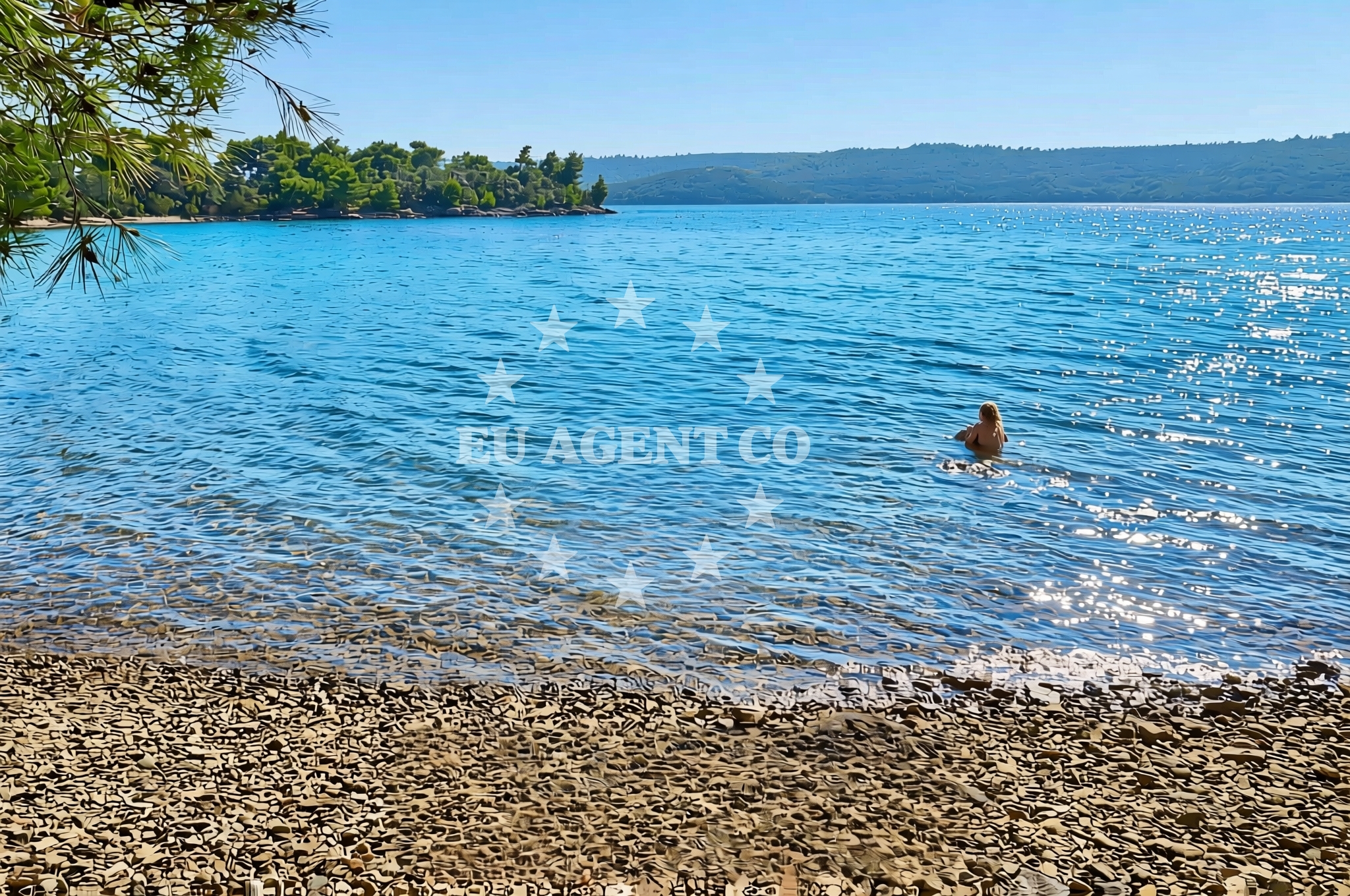 Additional view of Bratin sjever, Zverinac (Zverinac) Beach in Bratin sjever