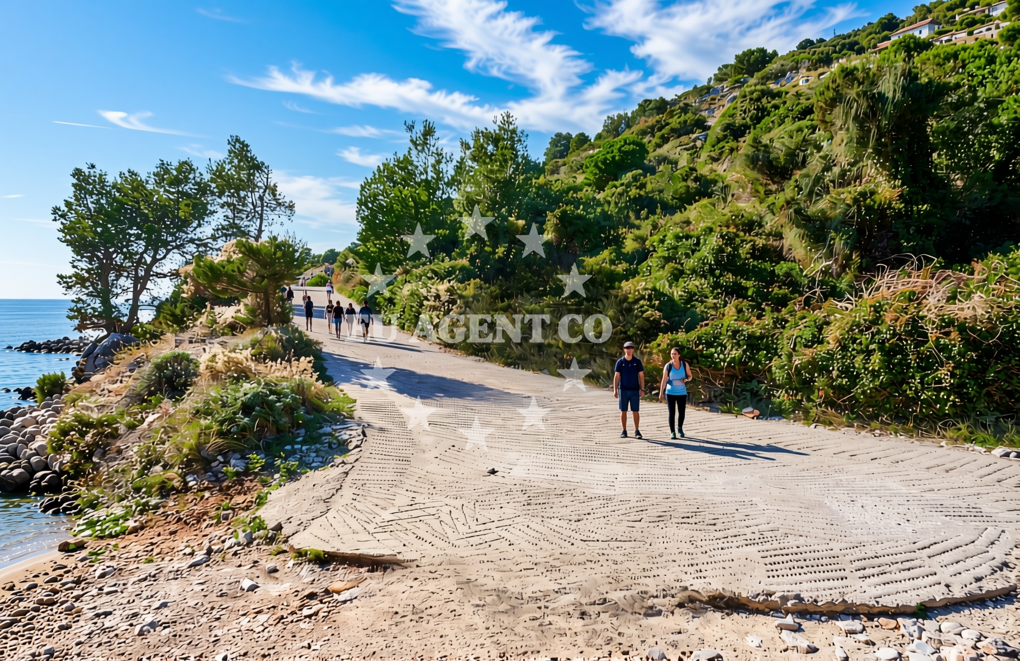 Sea and coastal view of Brbinj (Dugi otok): beaches and coves (1) in Brbinj (Dugi otok)
