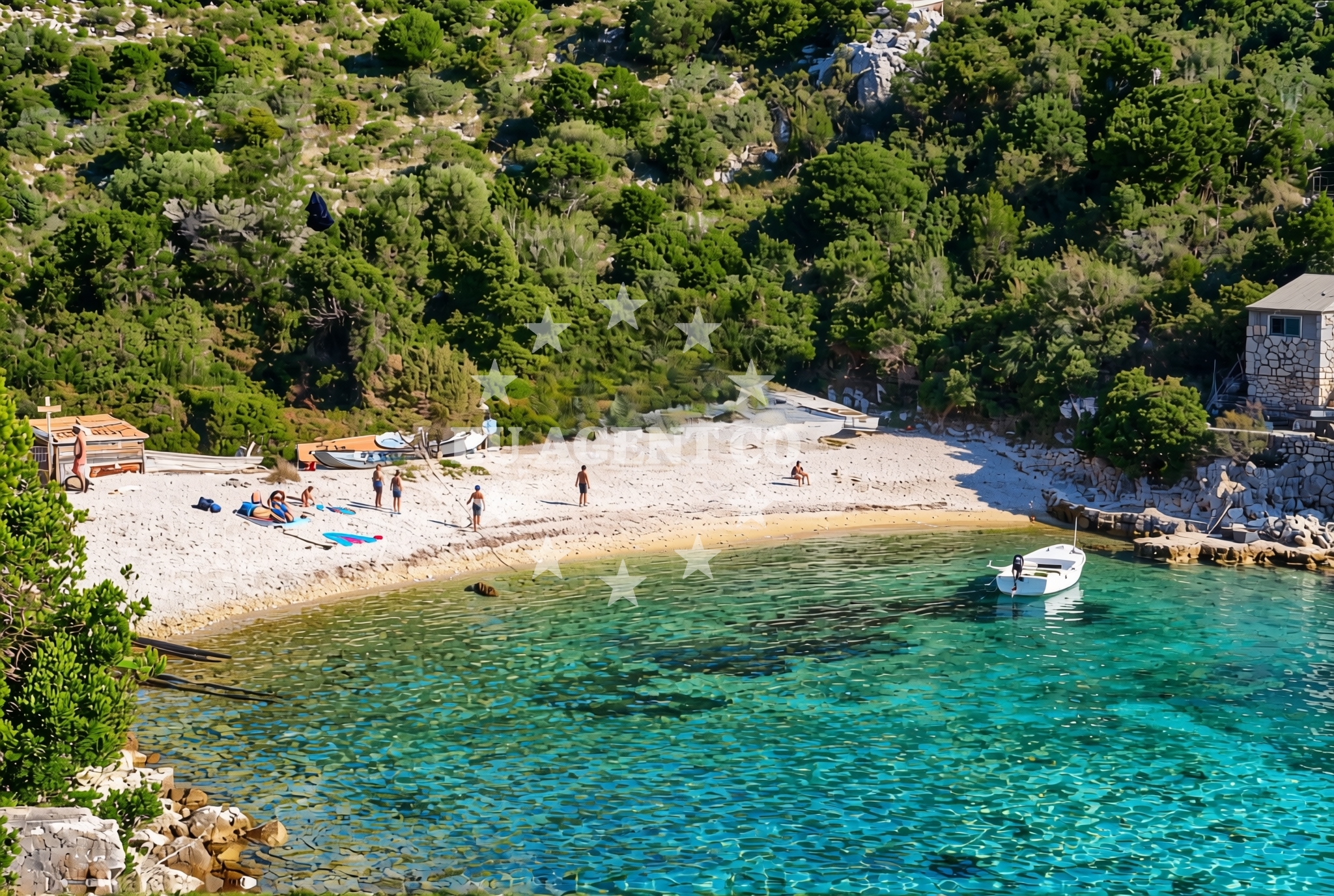Additional view of Brbinj (Dugi otok): beaches and coves (1) in Brbinj (Dugi otok)