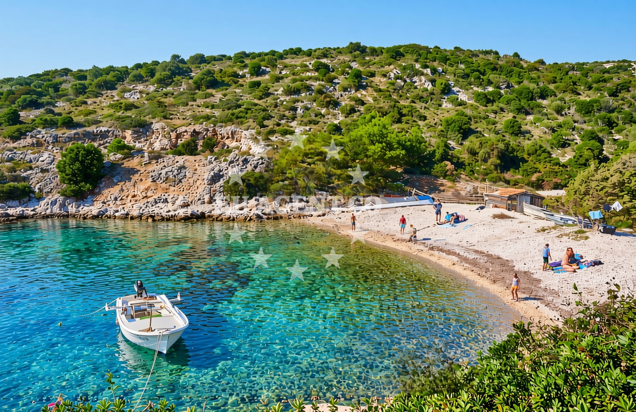 Additional view of Brbinj (Dugi otok): beaches and coves (1) in Brbinj (Dugi otok)