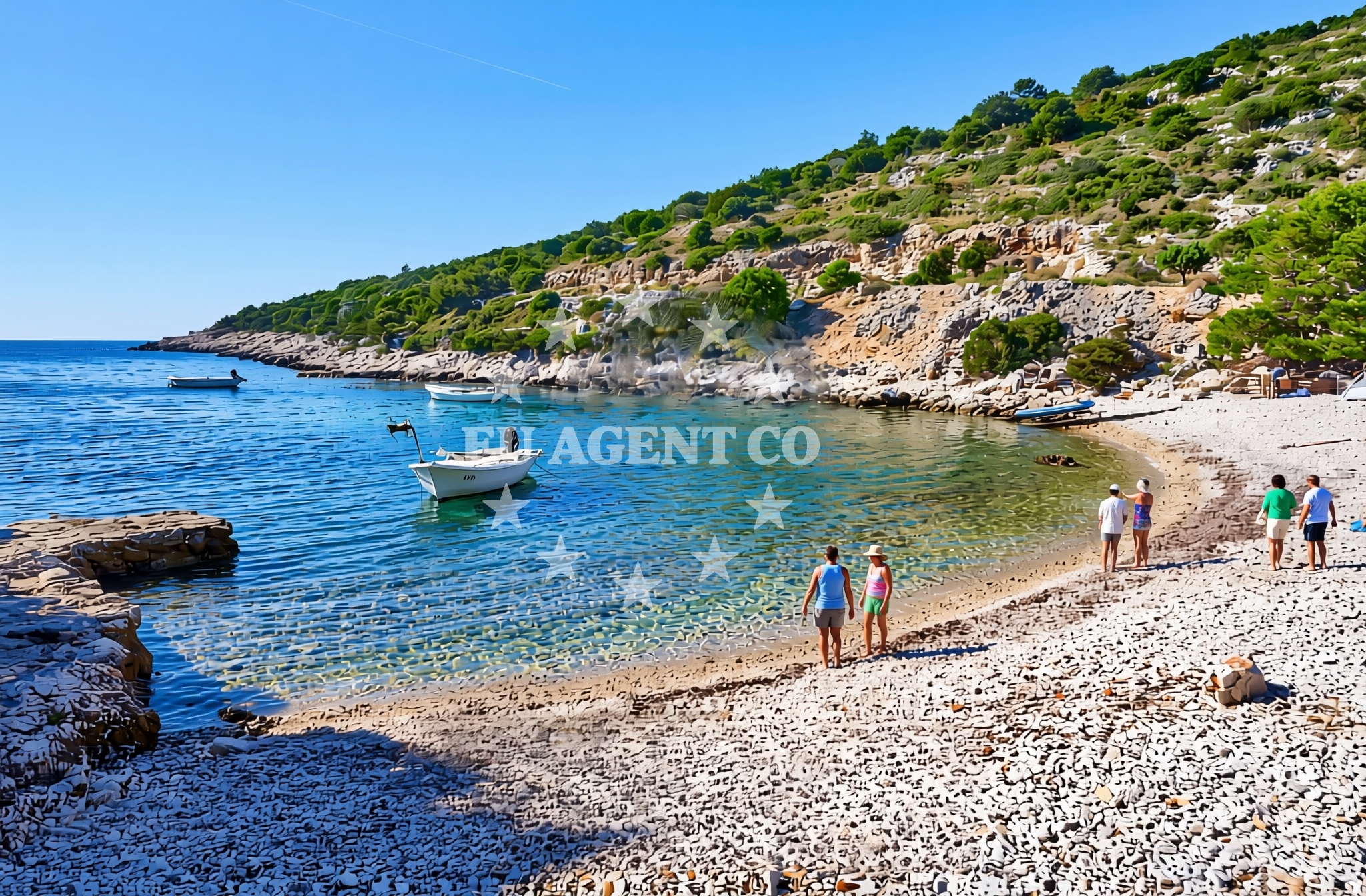Additional view of Brbinj (Dugi otok): beaches and coves (1) in Brbinj (Dugi otok)