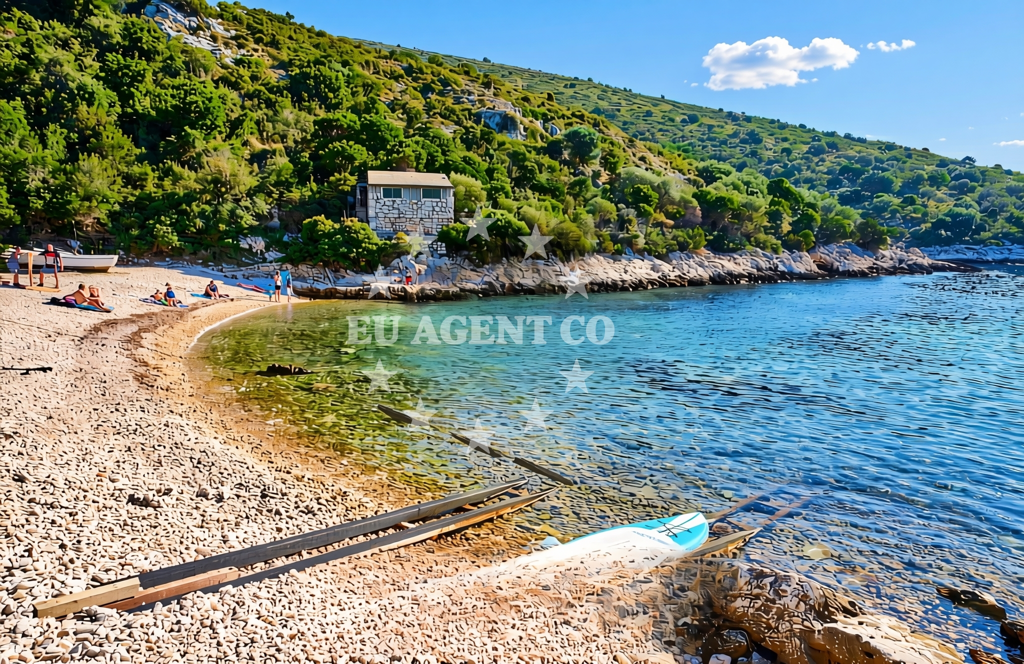 Additional view of Brbinj (Dugi otok): beaches and coves (1) in Brbinj (Dugi otok)