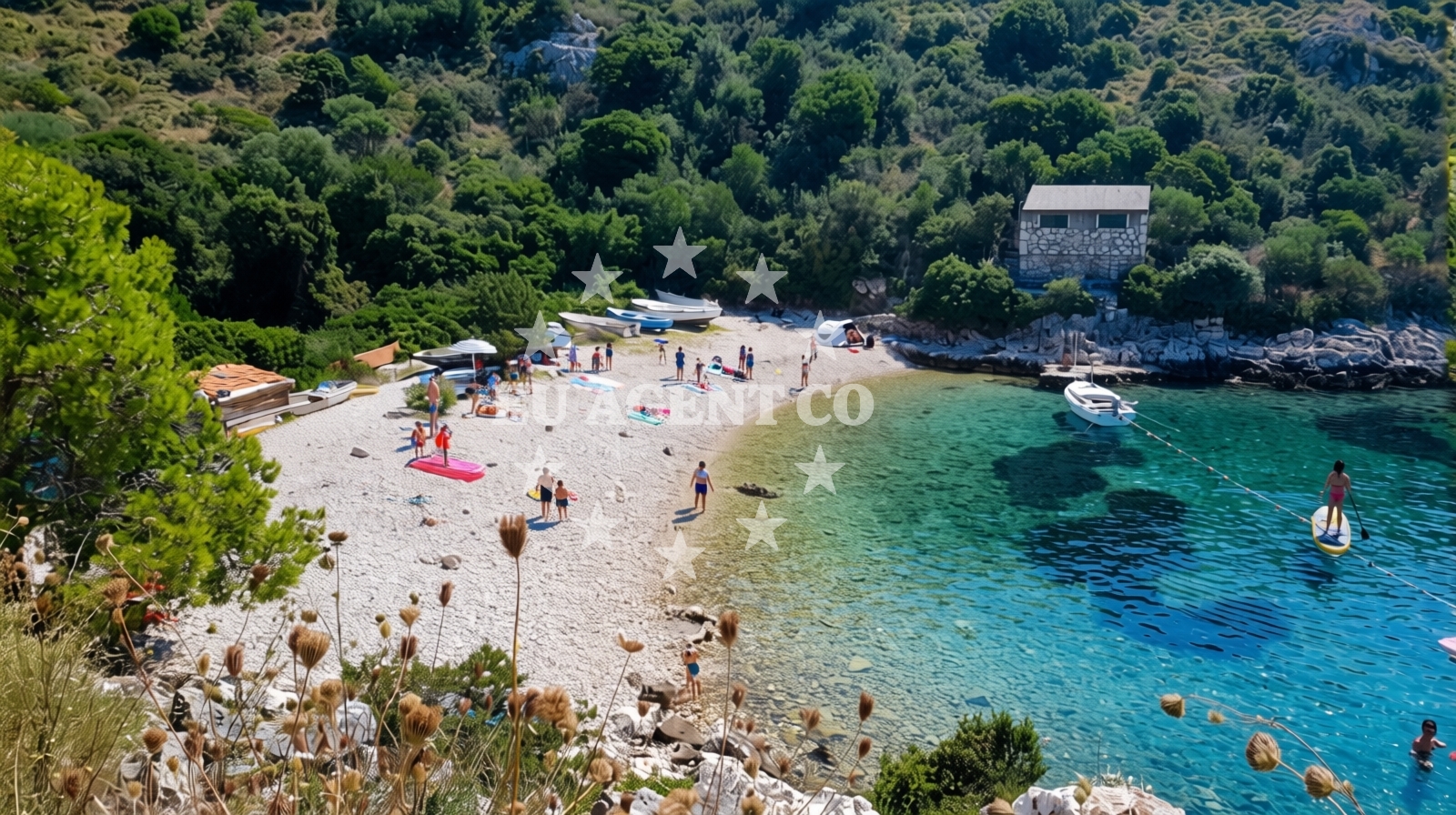 Additional view of Brbinjscica Bay in , Brbinj