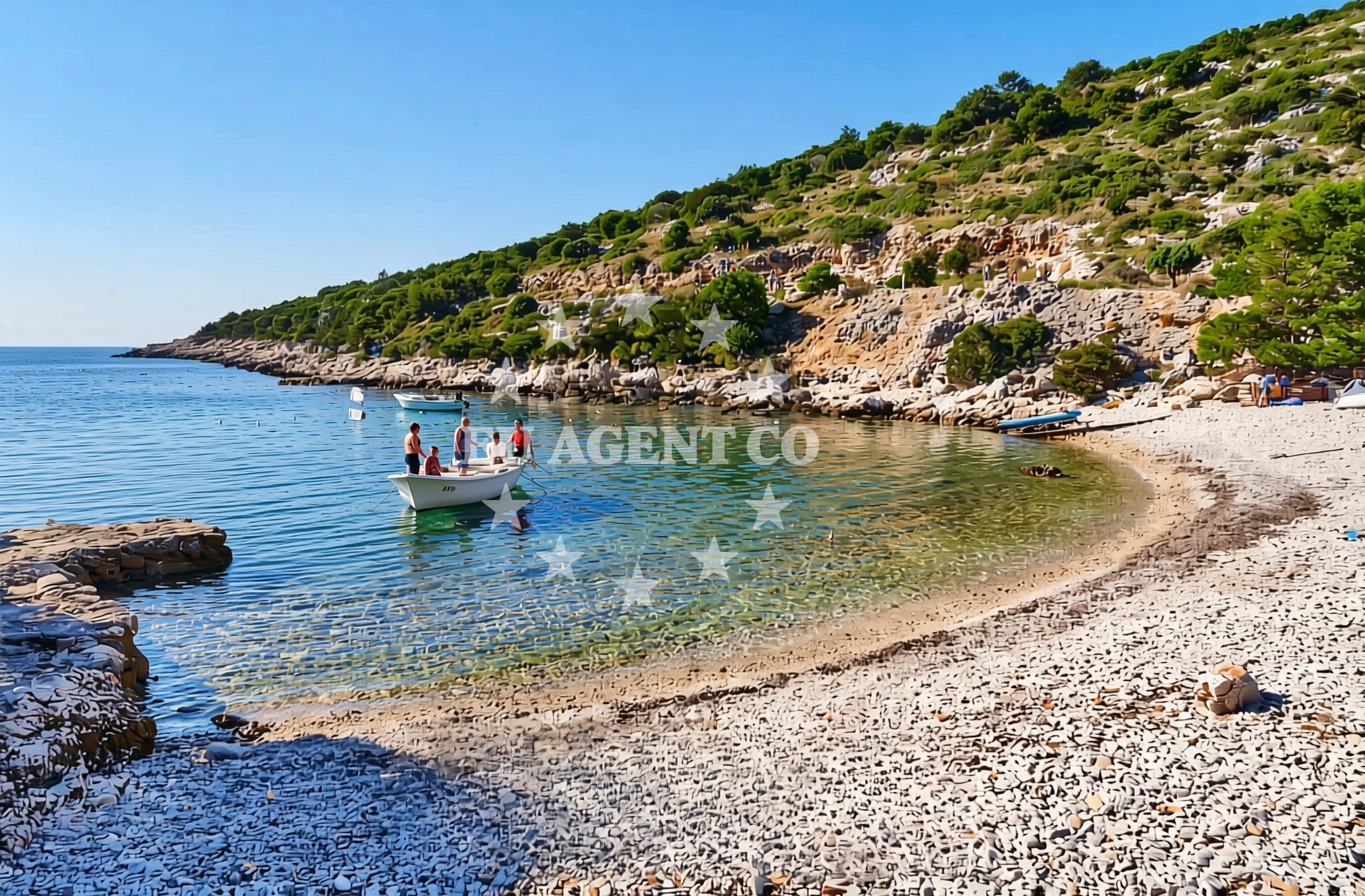 Additional view of Brbinjscica Bay in , Brbinj