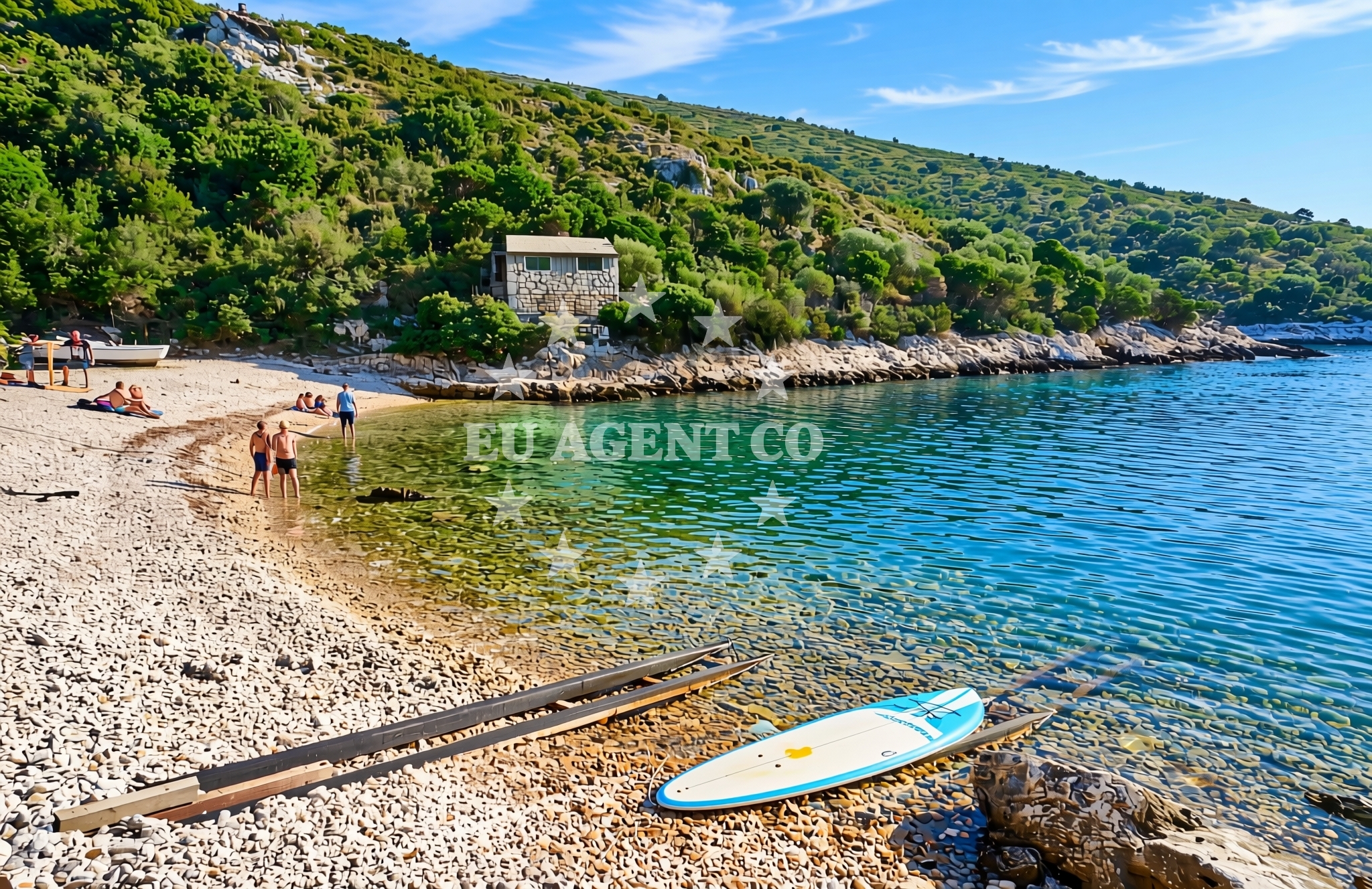 Additional view of Brbinjscica Bay in , Brbinj
