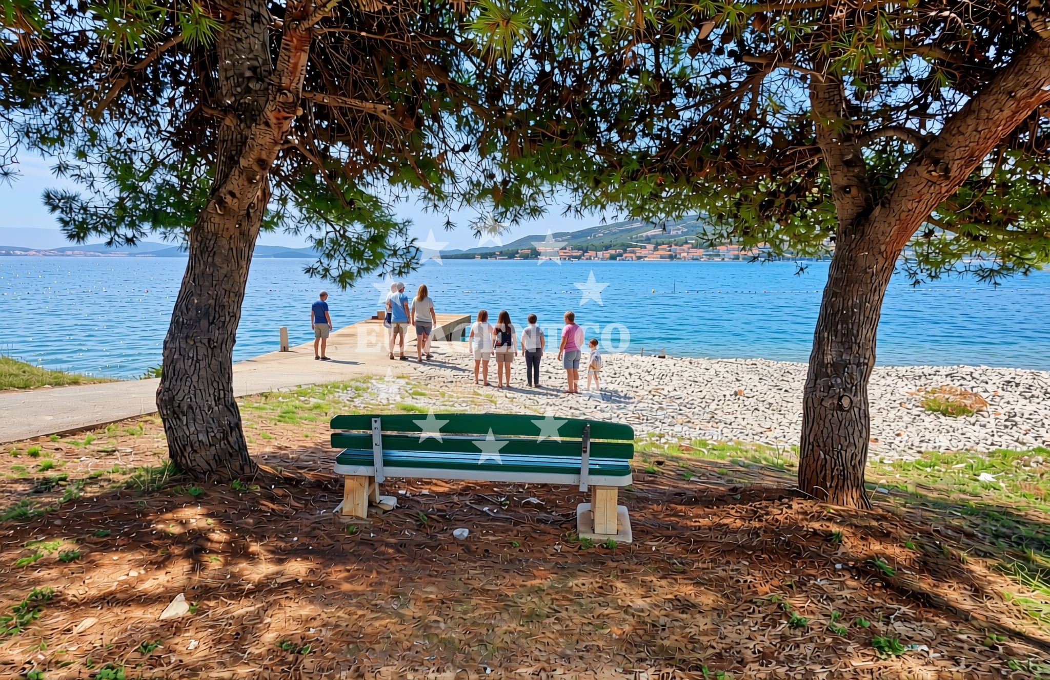 Additional view of Brgačelj, Kali (Ugljan) Beach in Brgačelj