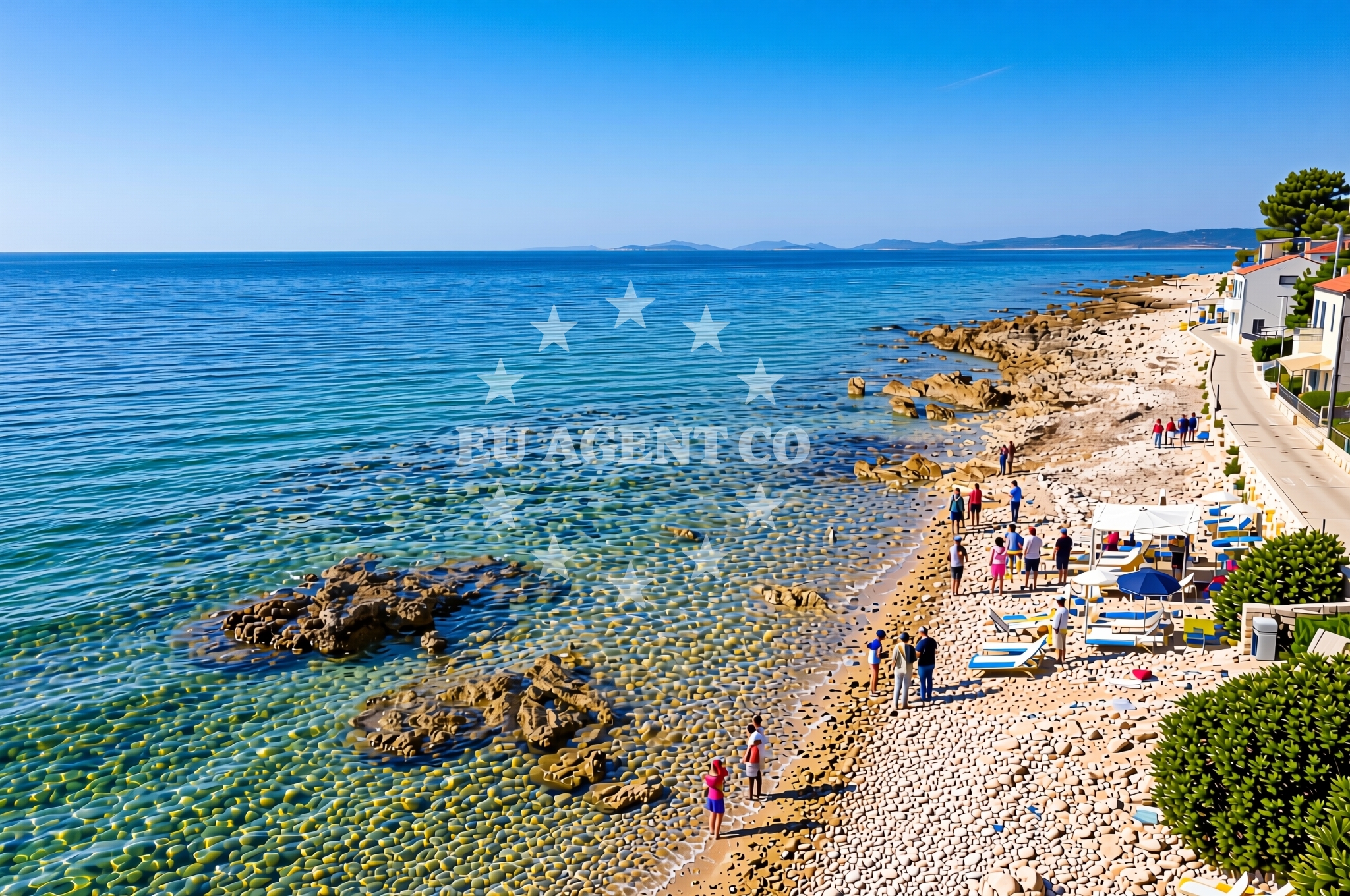 Additional view of Brig, Veli Rat (Dugi otok) Beach in Brig
